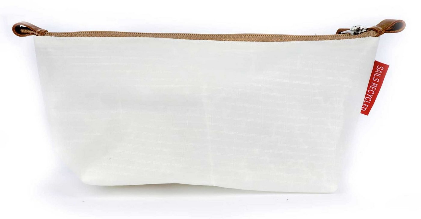 Thumbnail - 360Grad Federmäppchen Etui Mäppchen Federmappe Stifte Navigator Weiss Zahl Rot aus Recycling