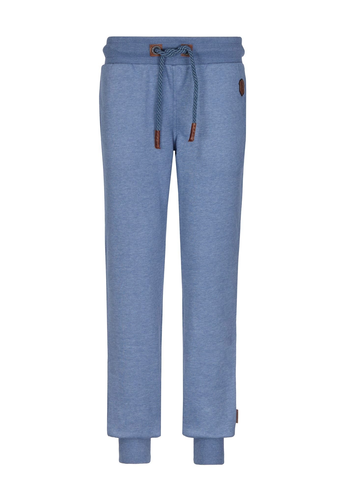 Sweathose Jogginghose Damen Baumwolle, Kordelzug, Eingrifftaschen, casual