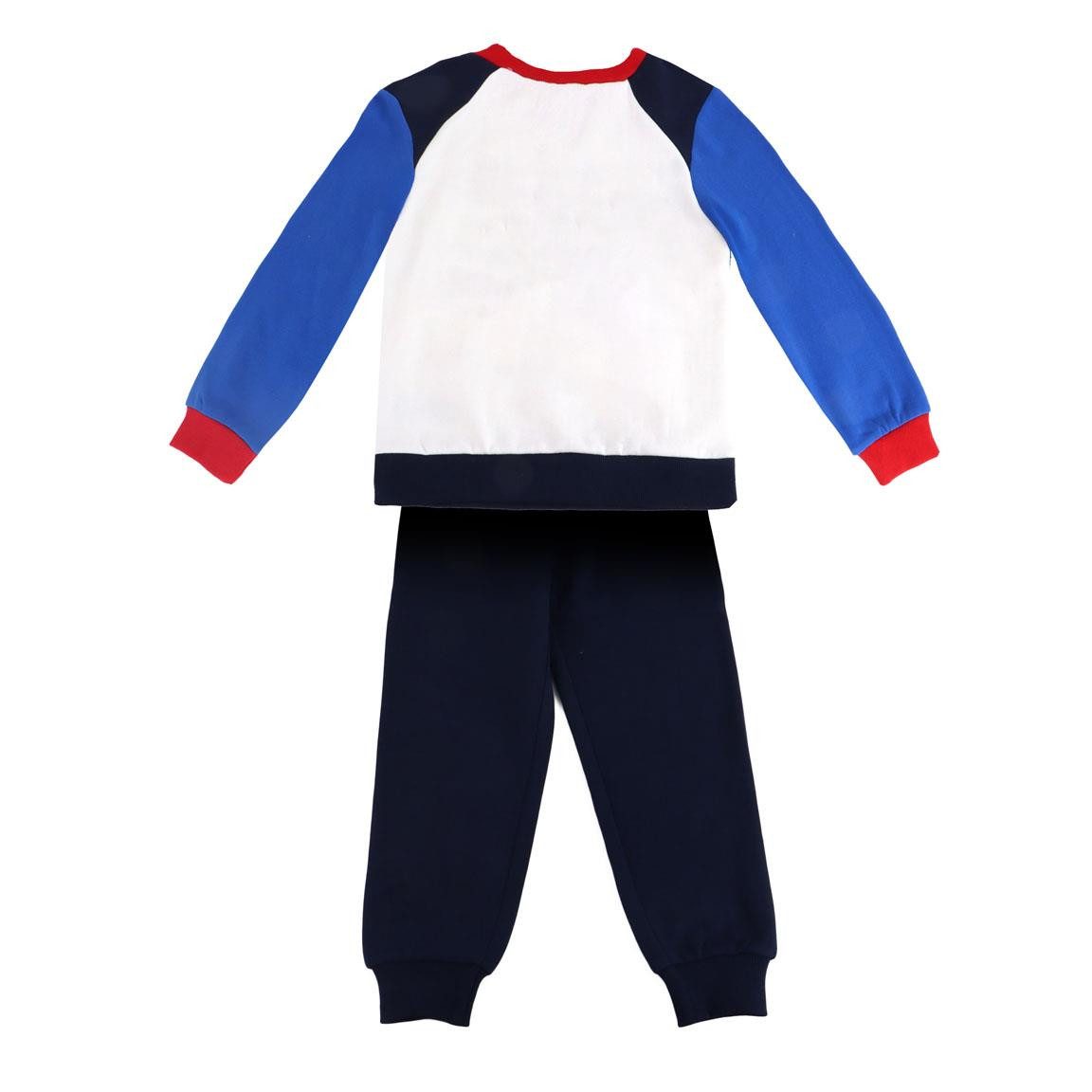 PAW PATROL Freizeitanzug PAW PATROL Trainingsanzug für Jungen, Weiß-Blau-Rot, Jogger