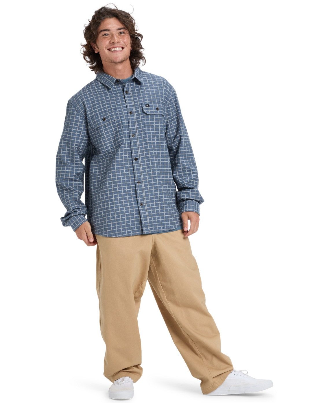 Quiksilver Langarmhemd Salt Lake Waffle