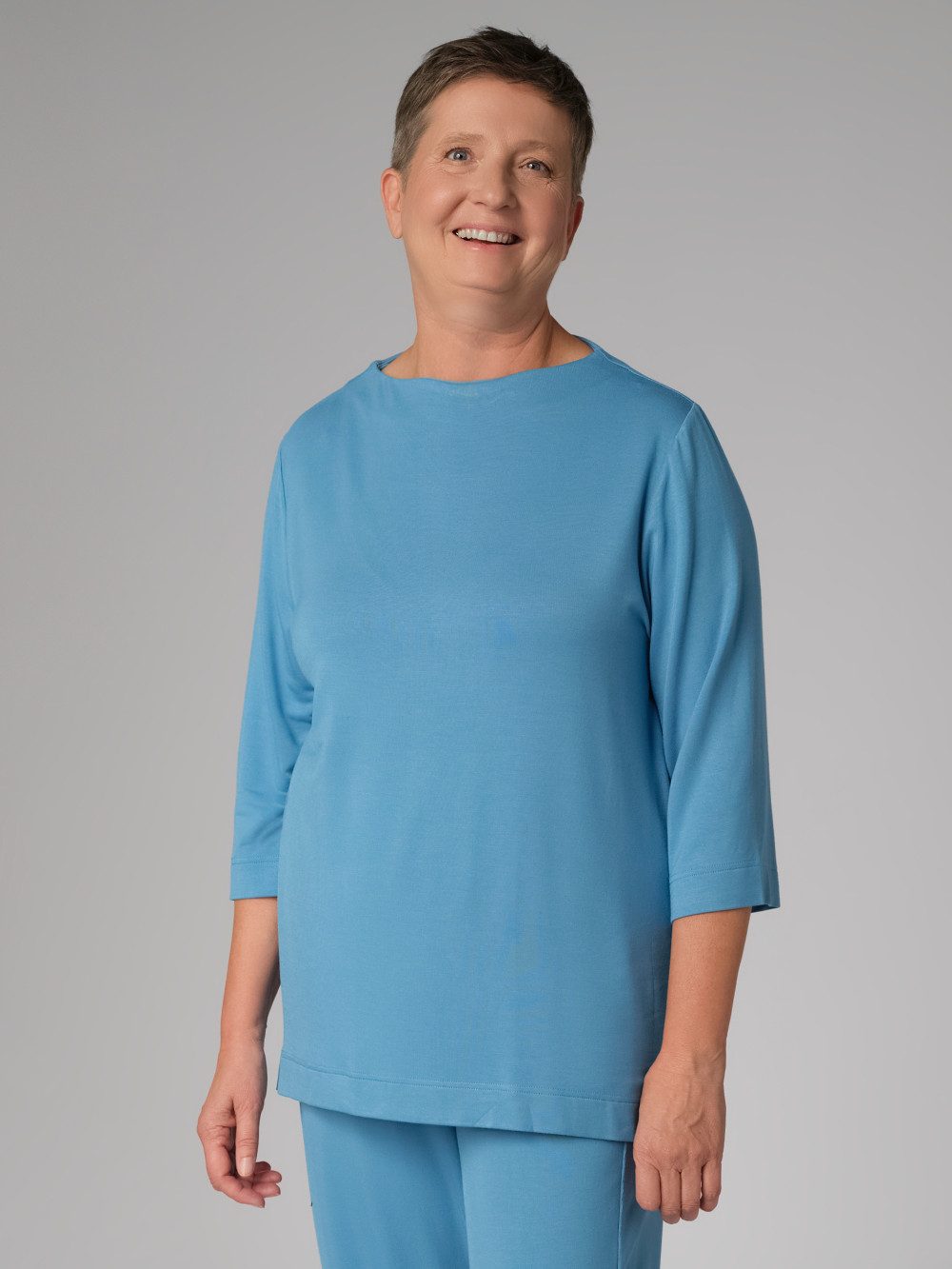 comazo 3/4-Arm-Shirt aus einer Viskose-Modal-Mischung – Bild 4 von 5