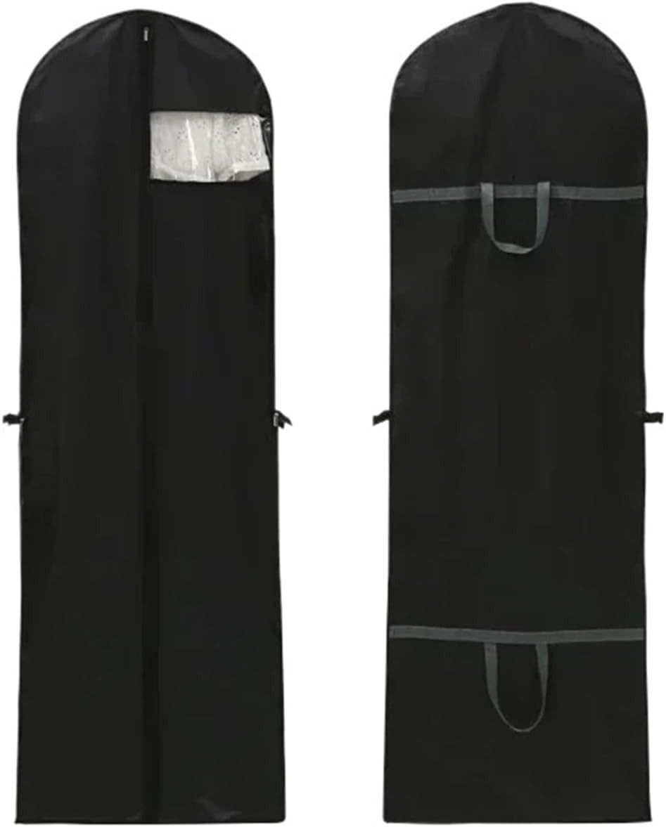 FELIXLEO Kleidersack Kleiderhülle 60x180cm Staubschutz Kleid Anzug Schwarz (1 St)