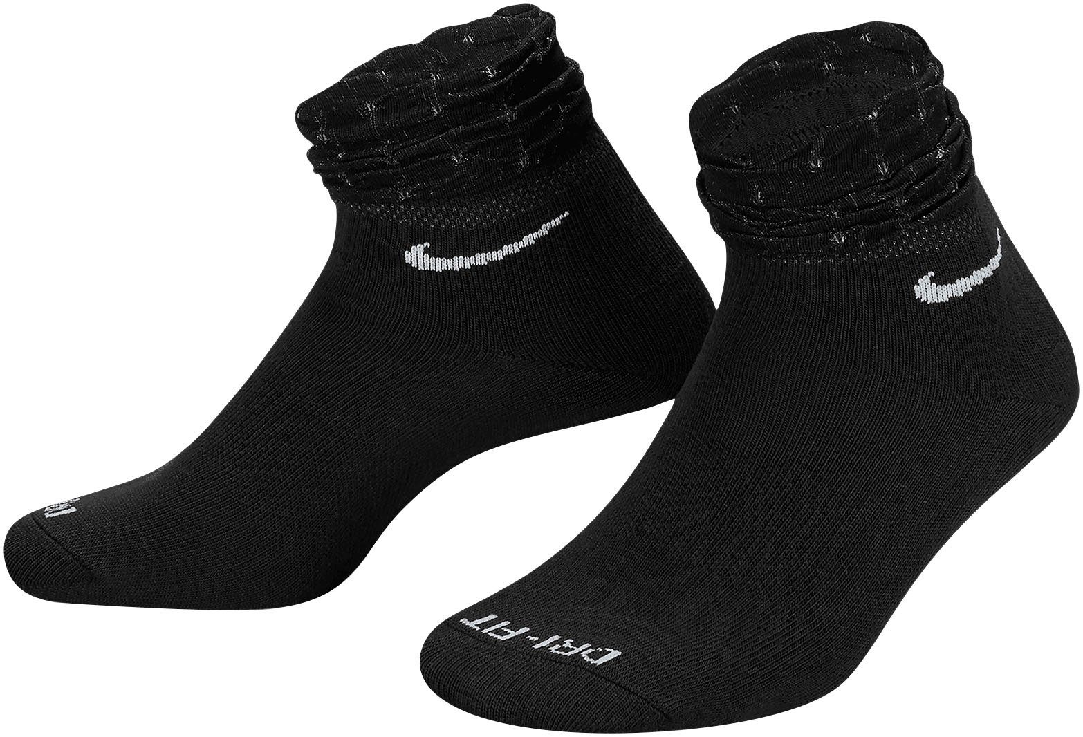 BLACK/WHITE Socks Nike Funktionssocken Training Everyday Ankle