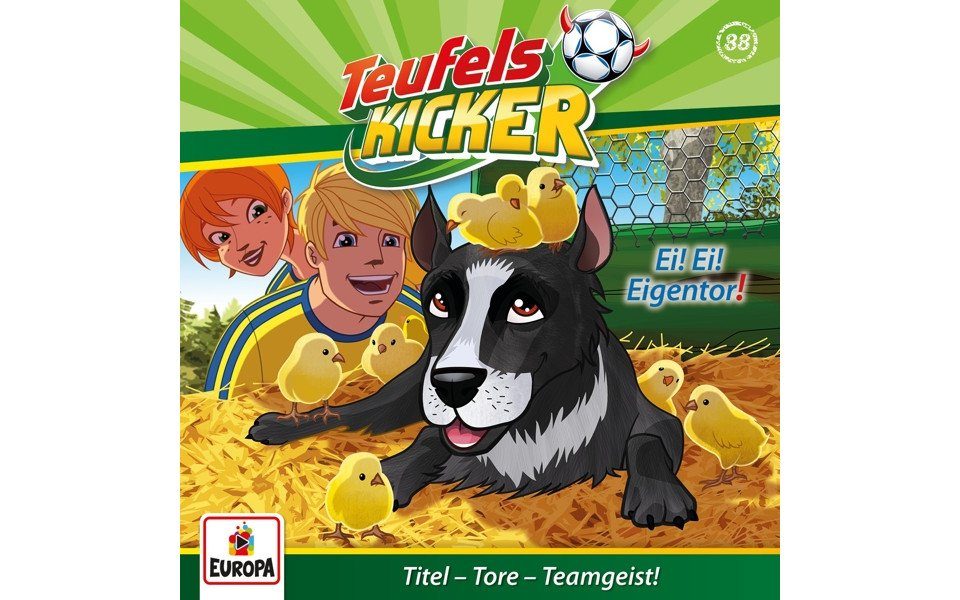 Hörspiel-CD Die Teufelskicker 088 - Ei! Ei! Eigentor!