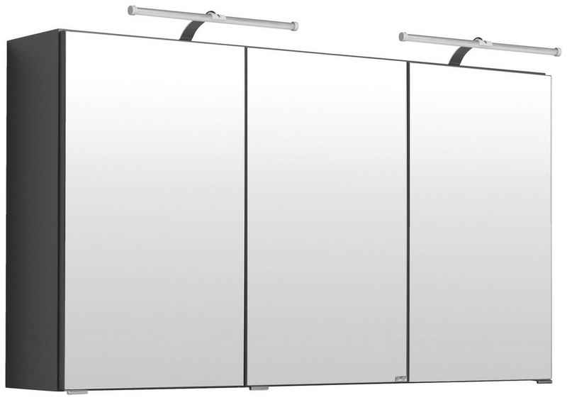 HELD MÖBEL Spiegelschrank Florida Breite 120 cm, mit Spiegeltüren und Türendämpfern