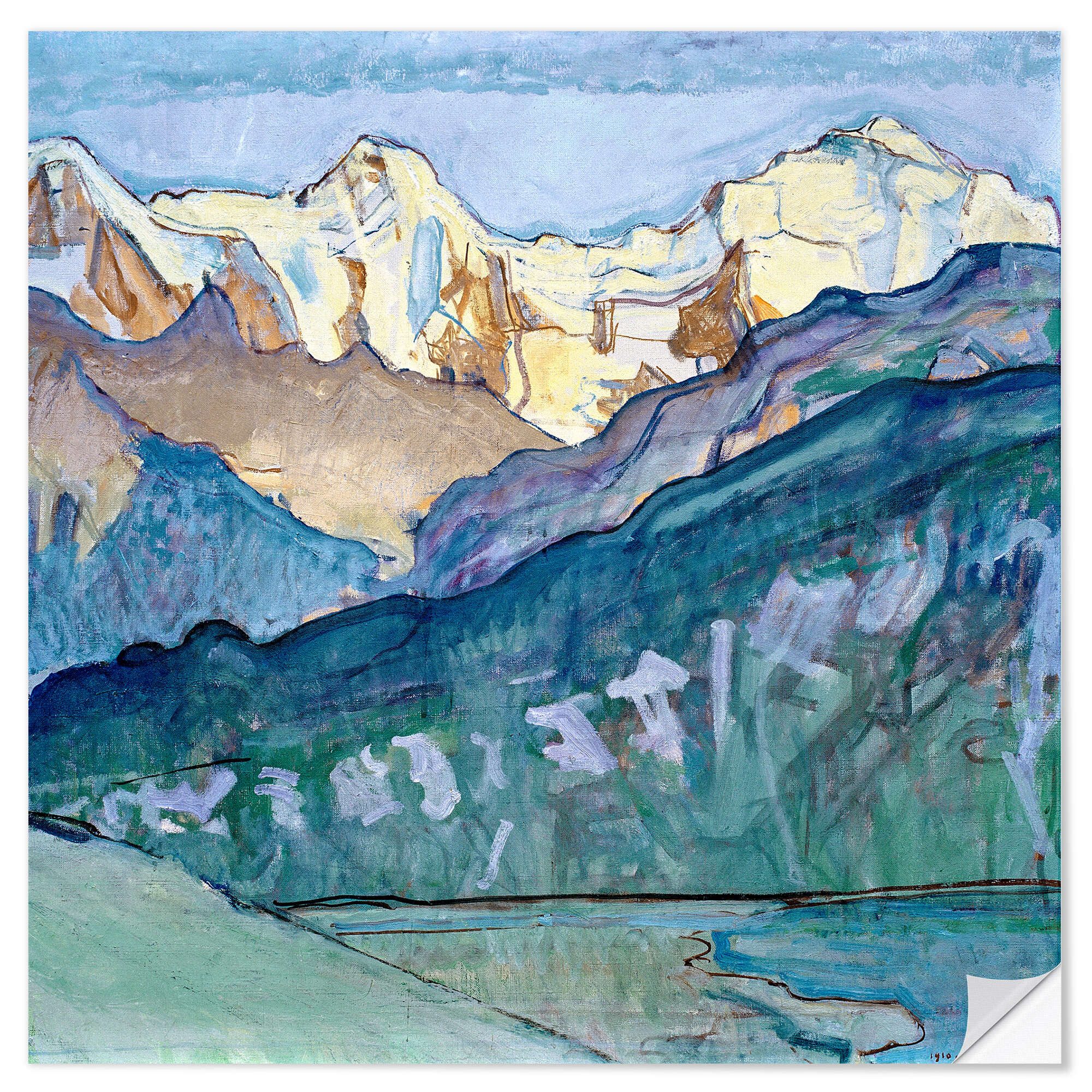 Wandfolie Ferdinand Hodler