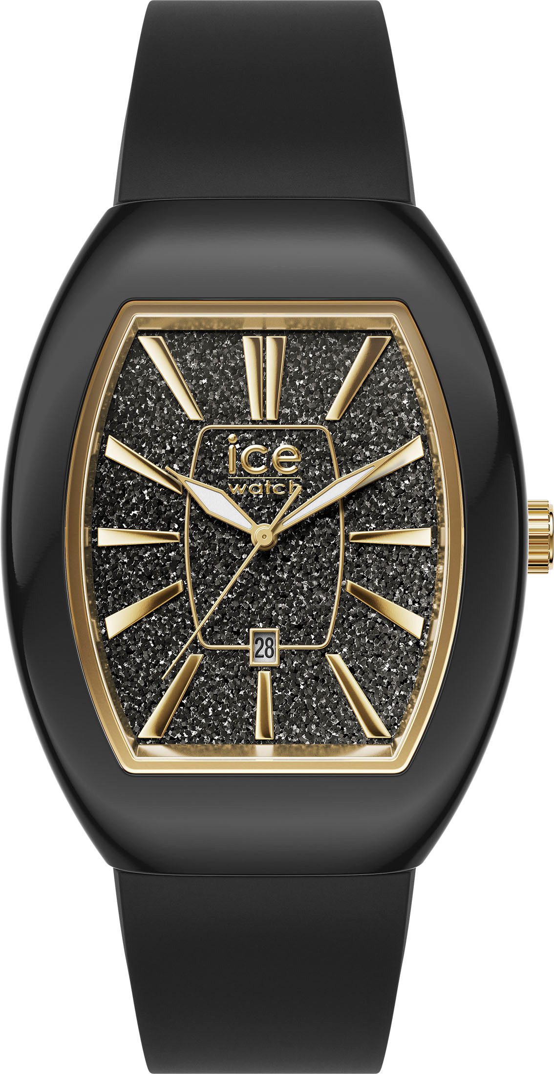 ice-watch Quarzuhr ICE boliday - Dome - Small - 3H + Date 024030, Armbanduhr, Damenuhr, analog, Silikonarmband, Datum
