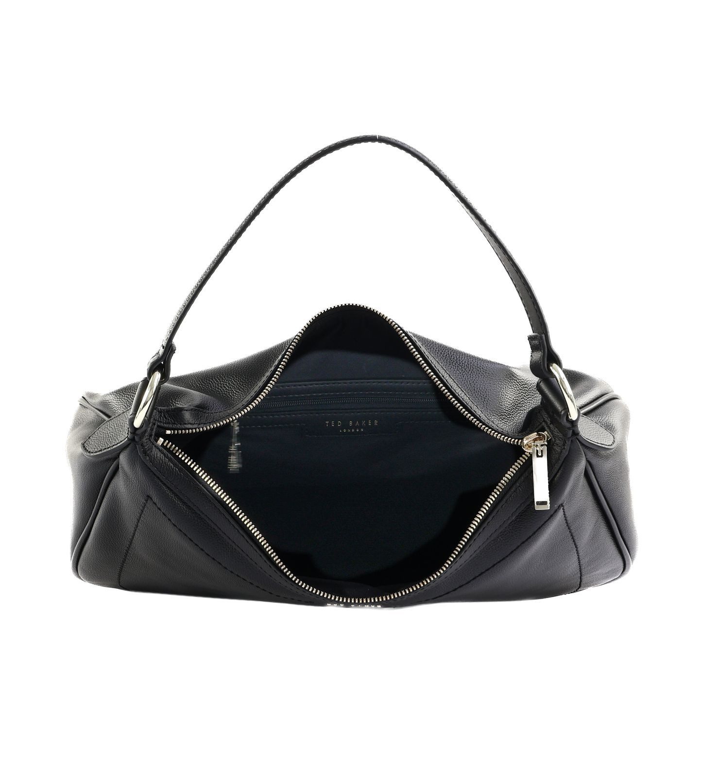 Ted Baker Schultertasche Webbing Leather Hobo Bag, aus echtem Rindsleder