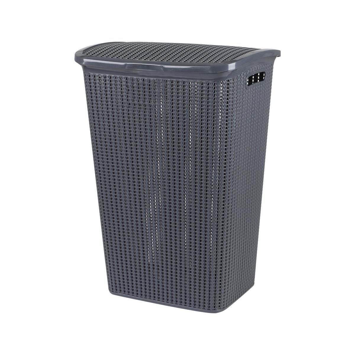 Urban Living Wäschetonne Schmutzwäschesammler mit Deckel Schmutzwäschetonne, mit Griffaussparungen für leichten Transport