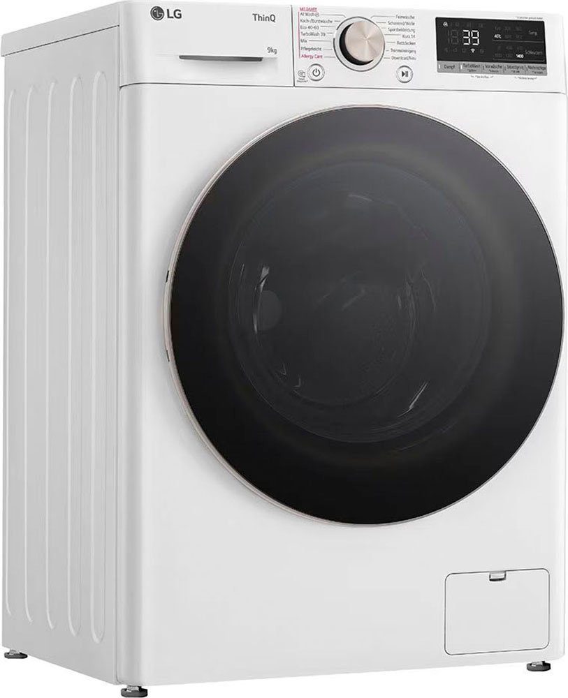 LG Waschmaschine F4WR709G, 9 kg, 1400 U/min