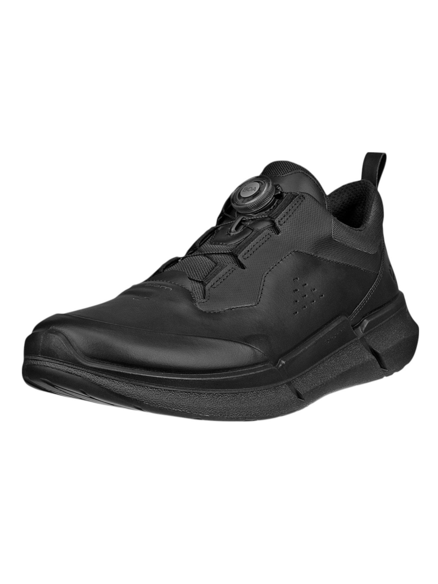 Ecco Biom 2.2 (Boa-Verschluss, Vollnarbenleder) schwarz Herren Sneaker