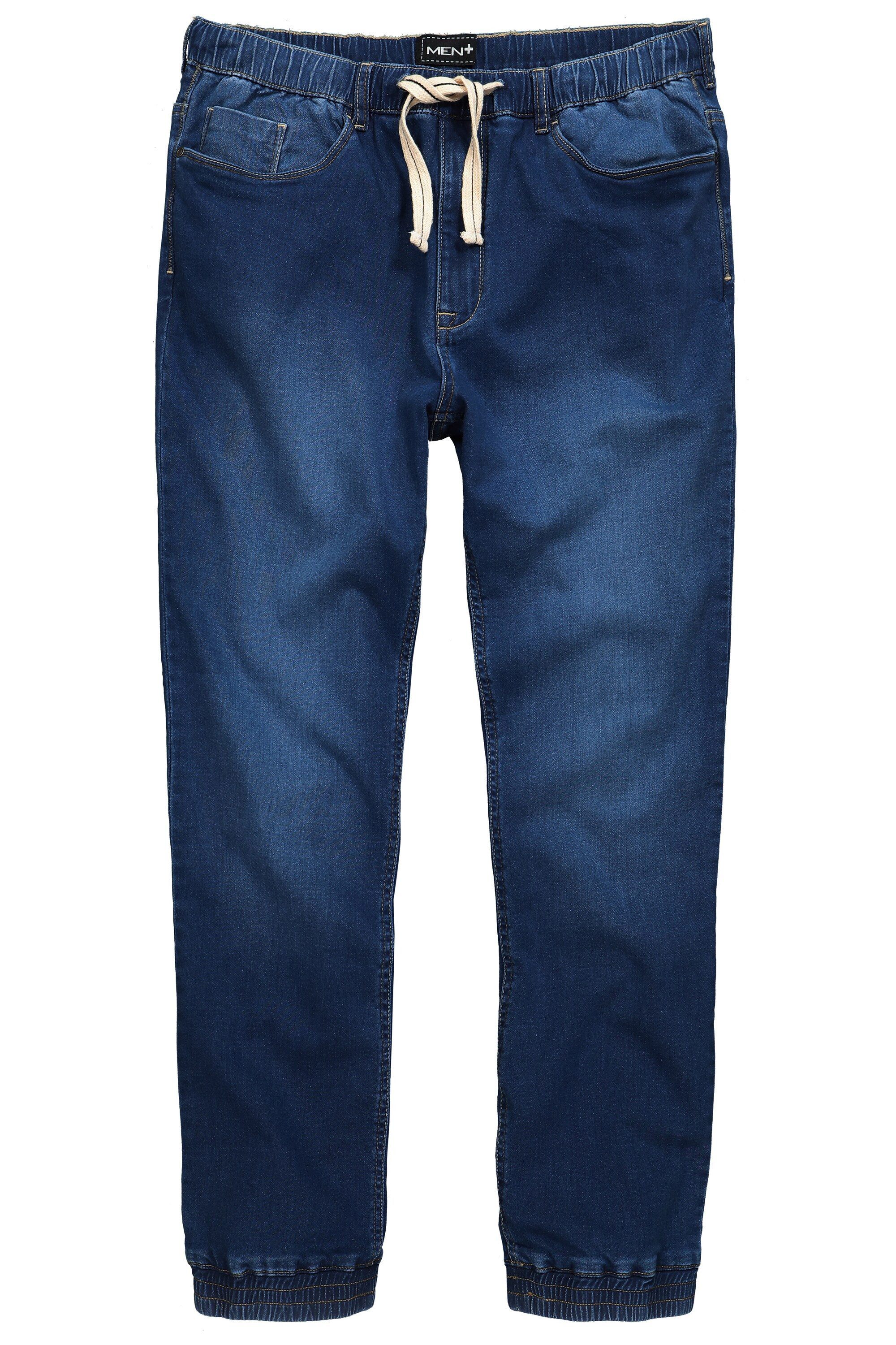 Men Plus 5-Pocket-Jeans Men+ Superstretch-Schlupfjeans Straight günstig online kaufen