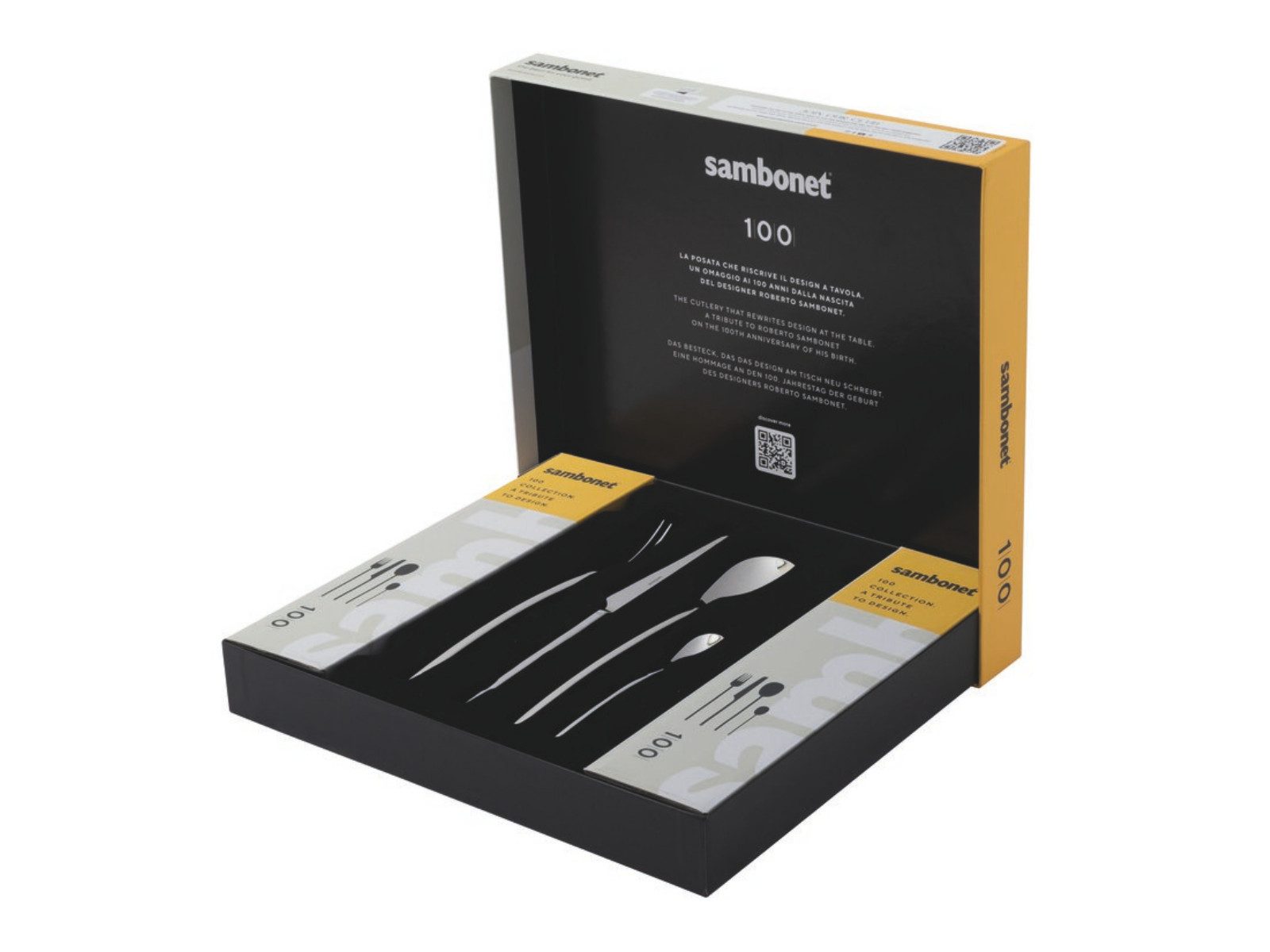 Rosenthal Besteck-Set 100 Besteck 24tlg Vh Edelstahl 18/10, Edelstahl rostfrei