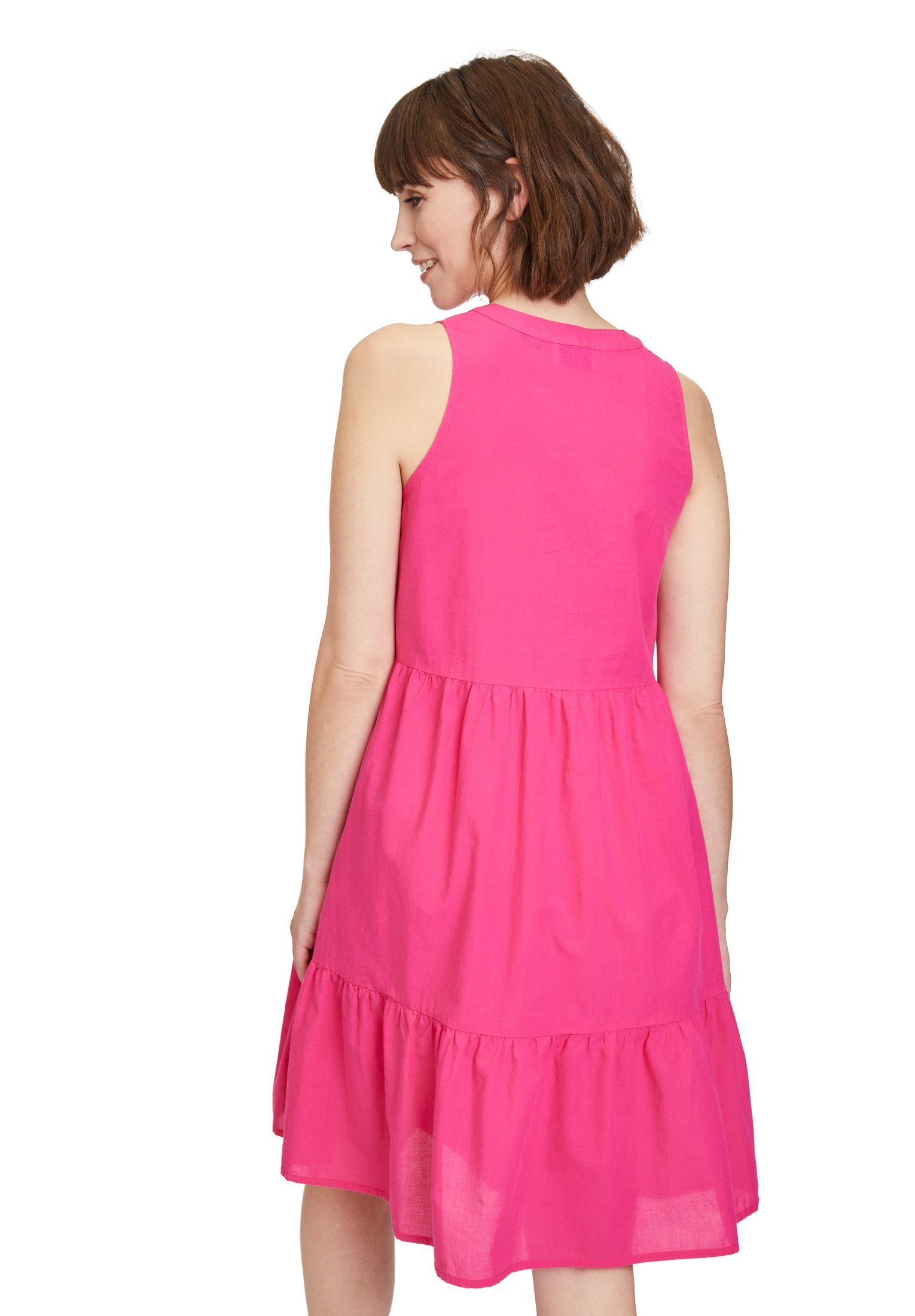 Pink Vera Stufen mit Mont Peony (1-tlg) Minikleid