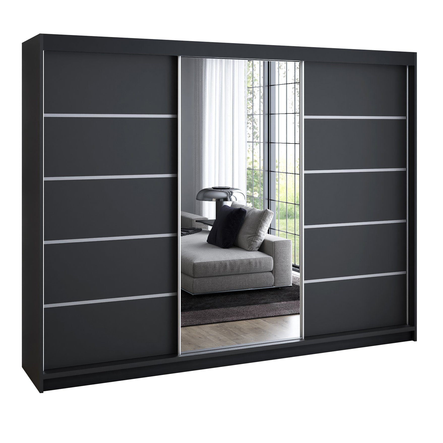 A&J MöbelLand GmbH Schwebetürenschrank VILANO 1 günstig online kaufen