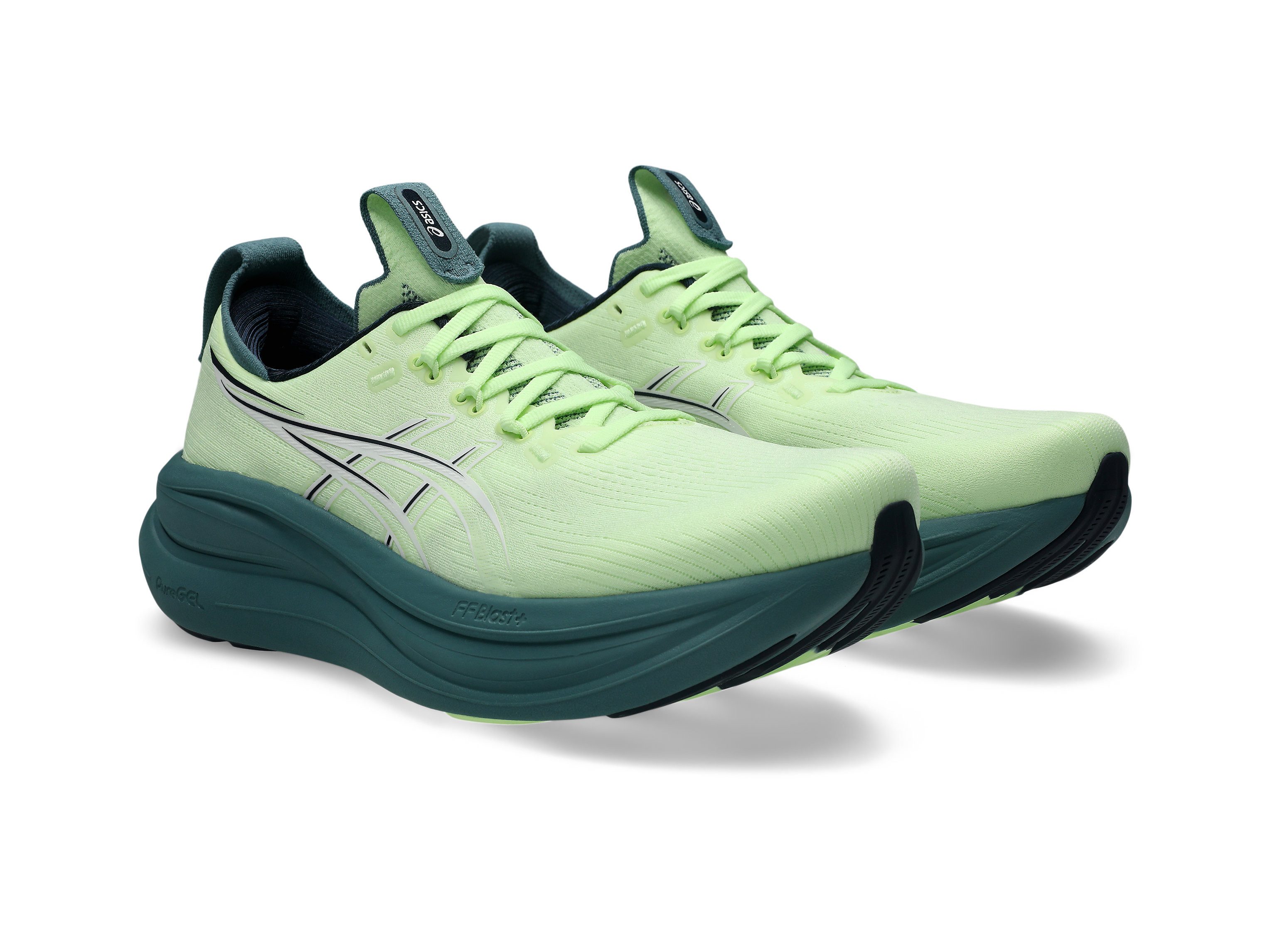 Asics GEL-NIMBUS 28 Laufschuh mit Knit-Obermaterial, mit FF BLAST PLUS Dämpfung