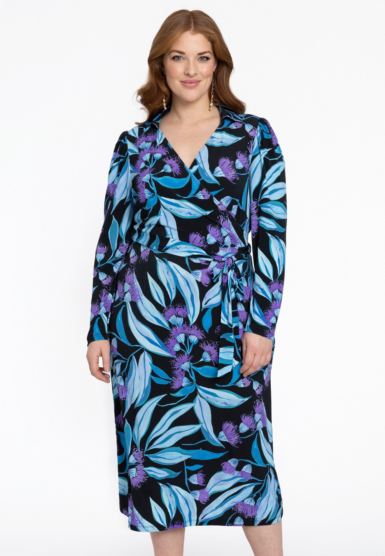 A-Linien-Kleid Damen Kleid Große Größen