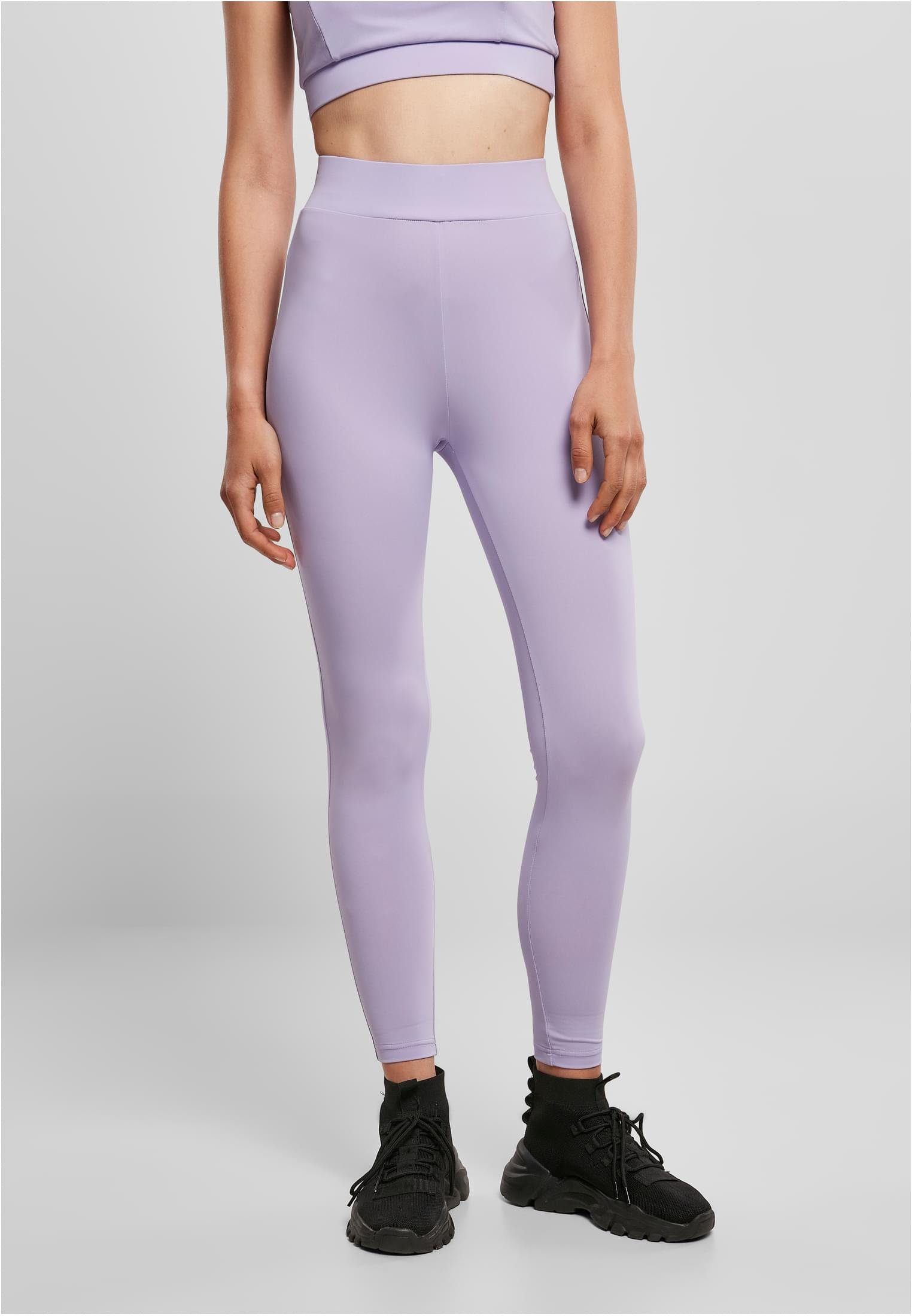 Leggings Leggings URBAN (1-tlg) Waist Tech CLASSICS Damen lavender High Ladies