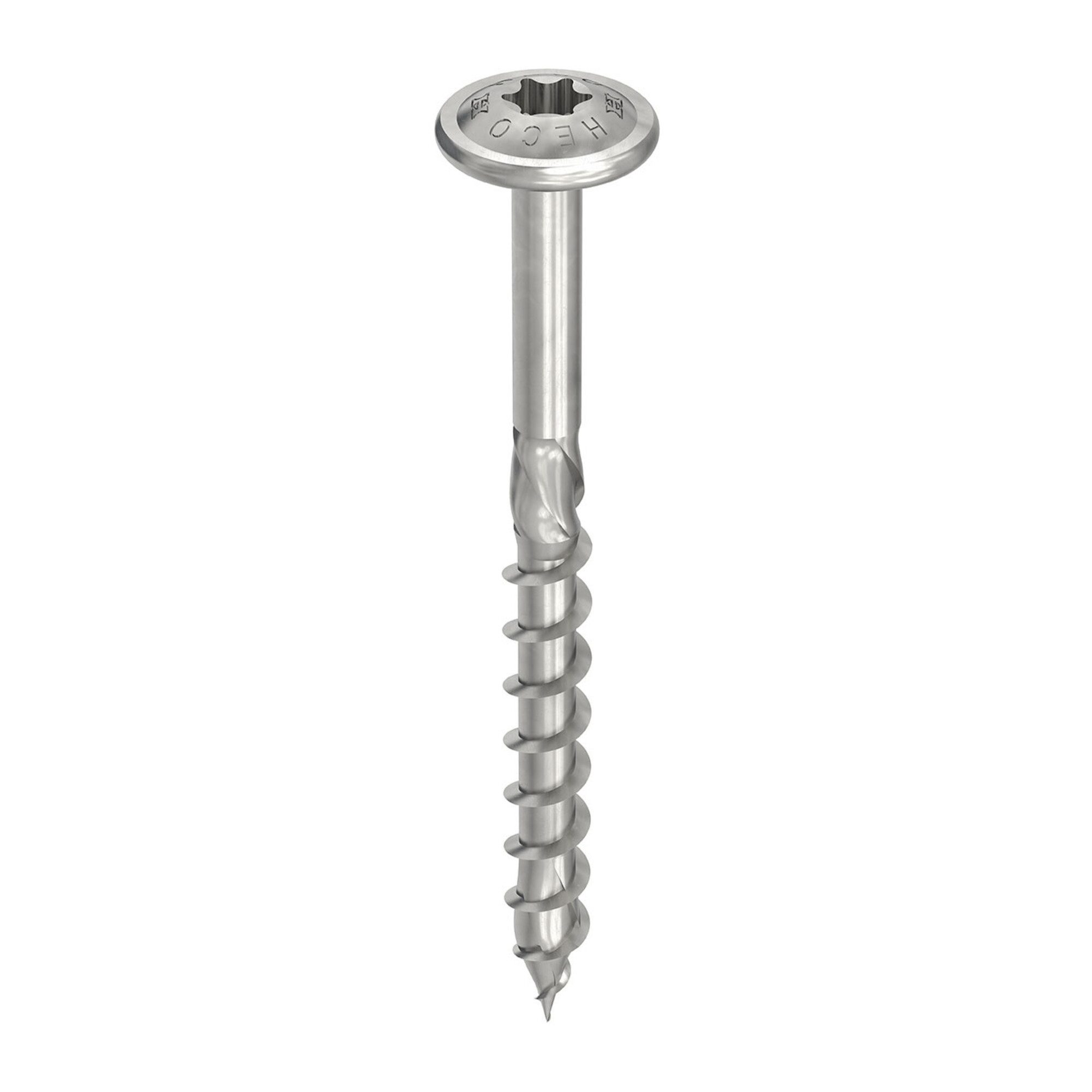 Heco Holzbauschraube HECO-TOPIX-plus A2 6,0 x 100, Tellerkopf, T-Drive, TG 100 Stk