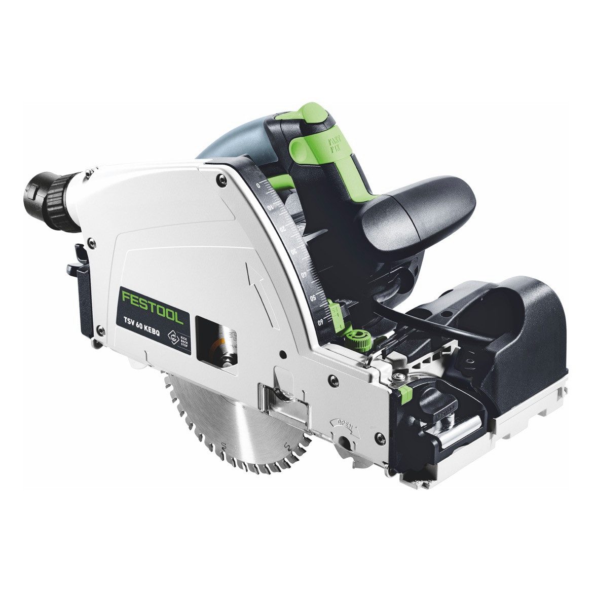 FESTOOL Tauchsäge TSV 60 KEBQ-Plus Vorritzer Tauchsäge 1500 Watt 168 mm (576730)