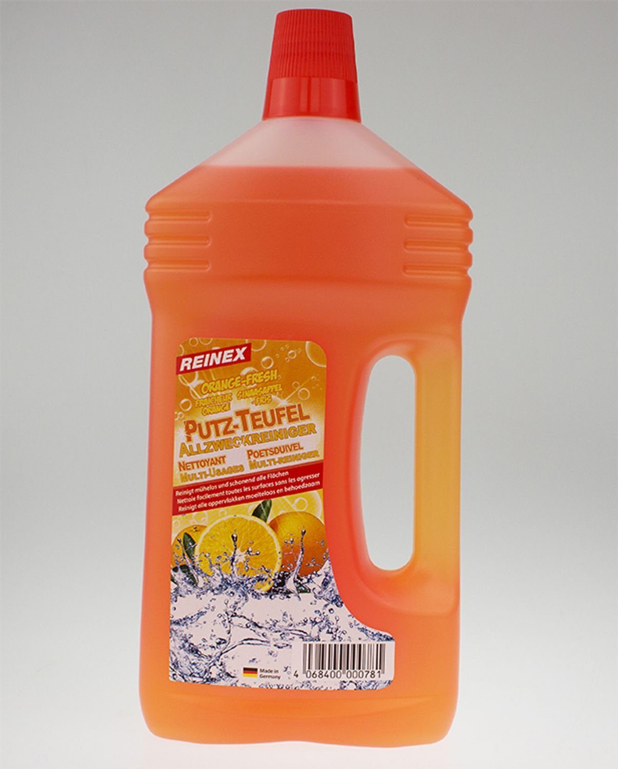 Reinex 12x Putzteufel 1L Orangefresh Putzmittel Allzweckreiniger Reinigung Kalklöser