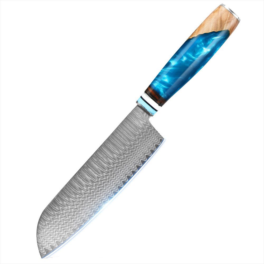 Damastmesser Damast Kochmesser Santokumesser Fleischmesser Damaststahl