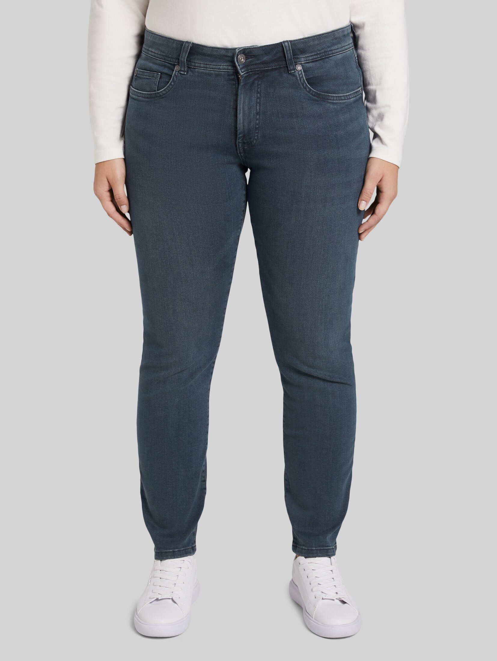 TOM TAILOR PLUS Slim-fit-Jeans Jeanshosen Plus Size - TTPLUS SLIM Jeans