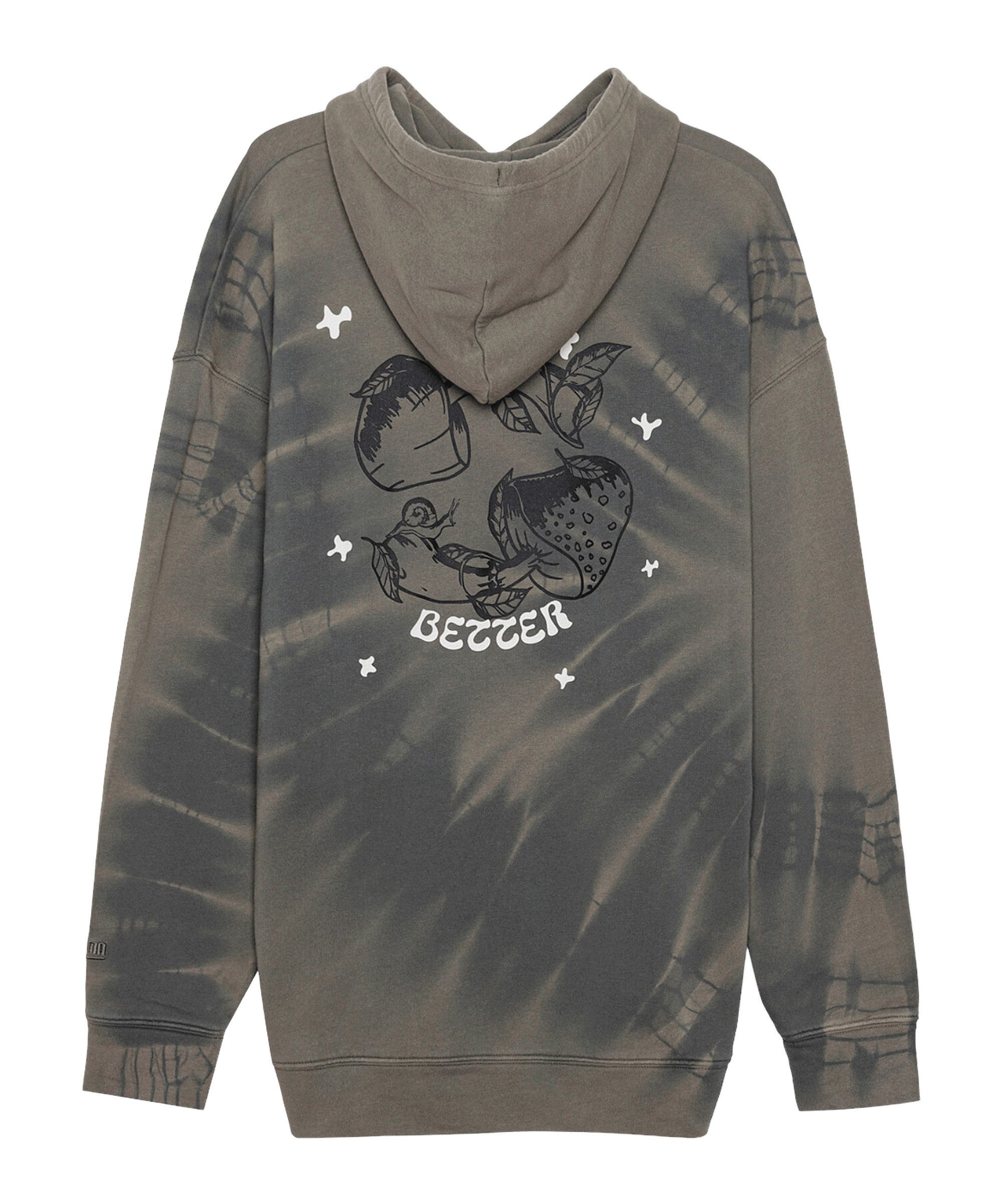 Sweatshirt PUMA Downtown RE Place Hoody Langarm-Shirts Herren