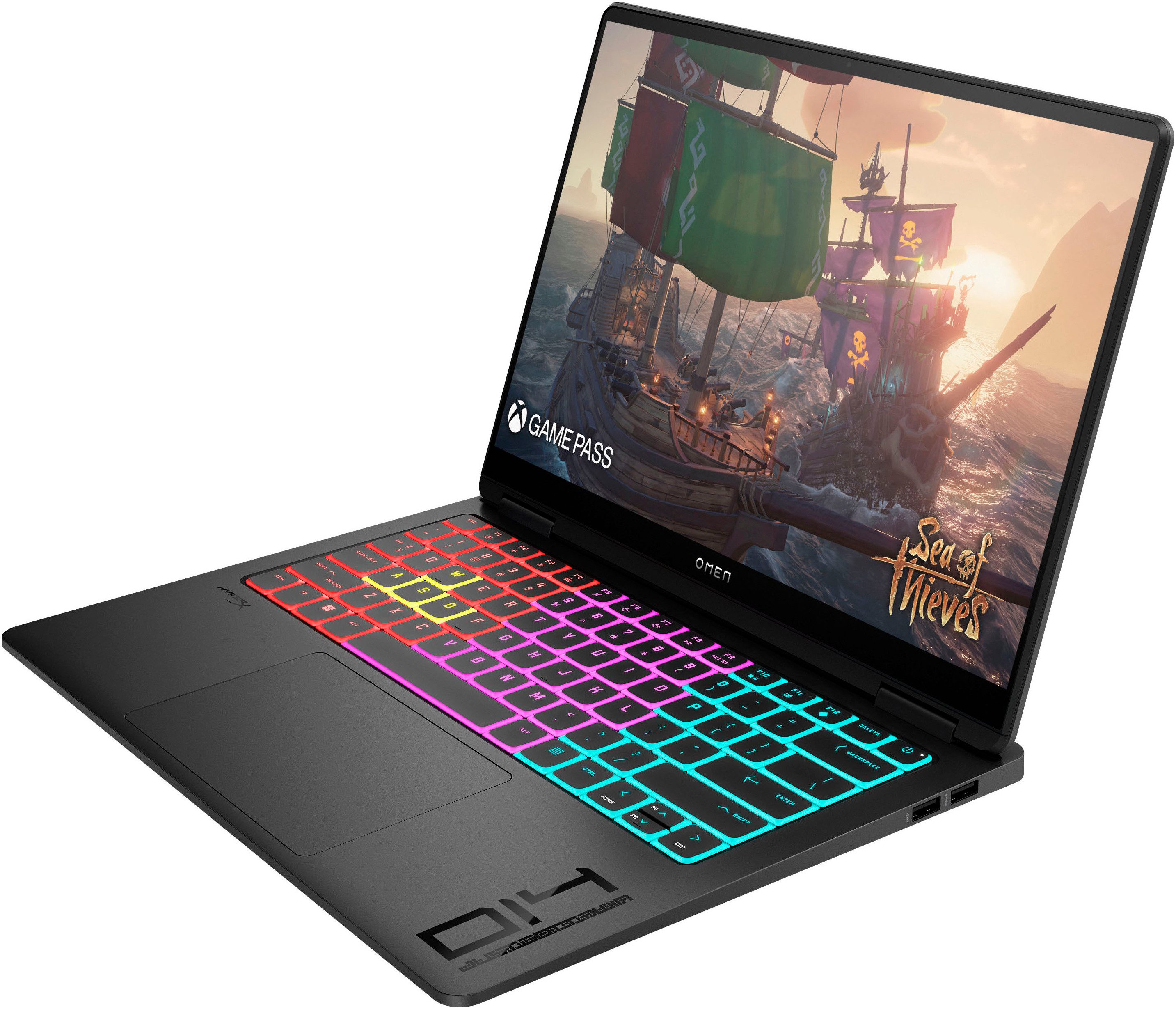 HP 14-fb1097ng Gaming-Notebook (35,6 cm/14 Zoll, Intel Core Ultra 9 285H, GeForce RTX 5070, 64 GB, 2000 GB SSD)