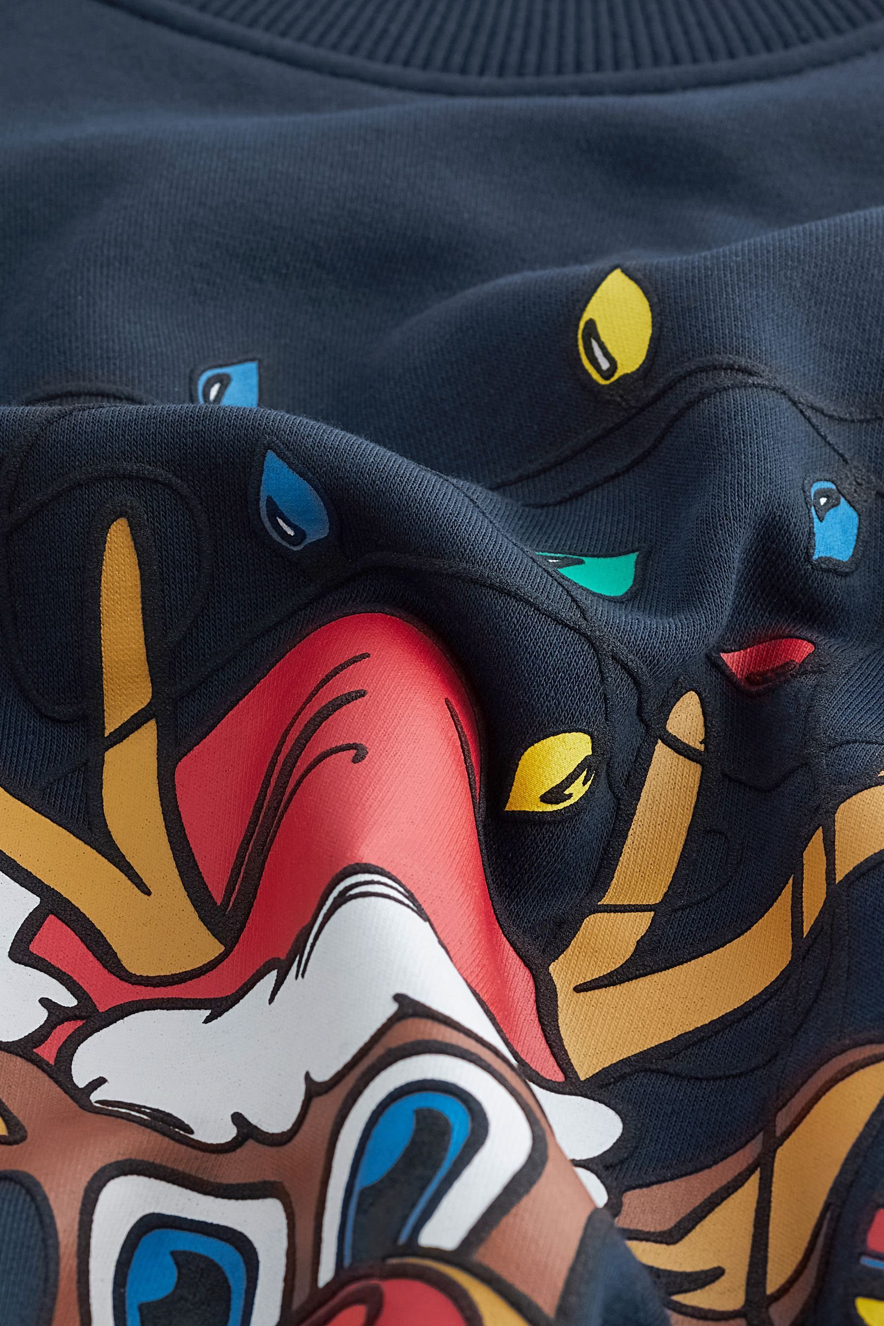 Next Sweatshirt Pullover mit Weihnachtsmotiv (1-tlg)