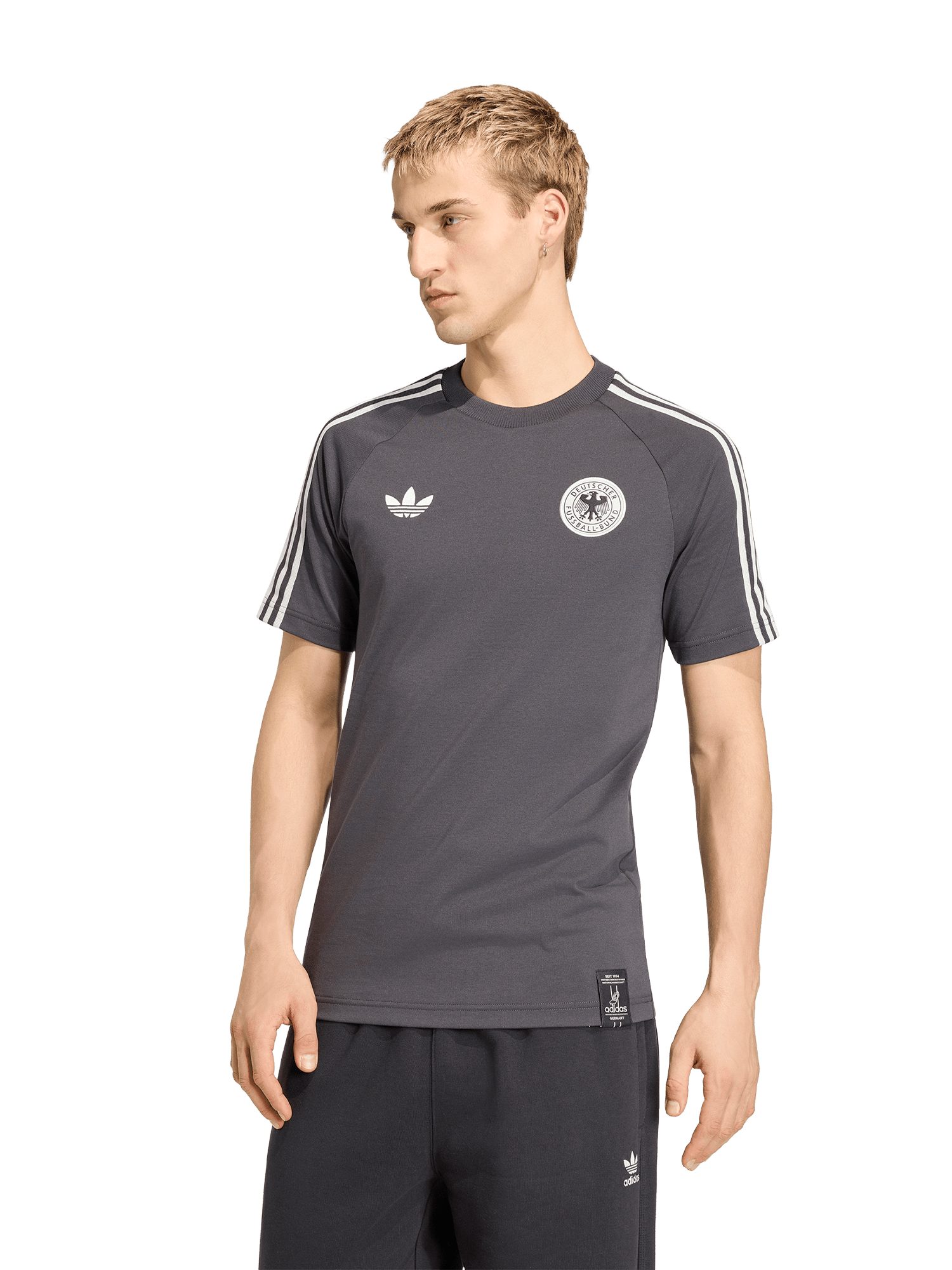 adidas Performance T-Shirt FC Bayern München, T-Shirt Originals DFB, Herren, Schwarz