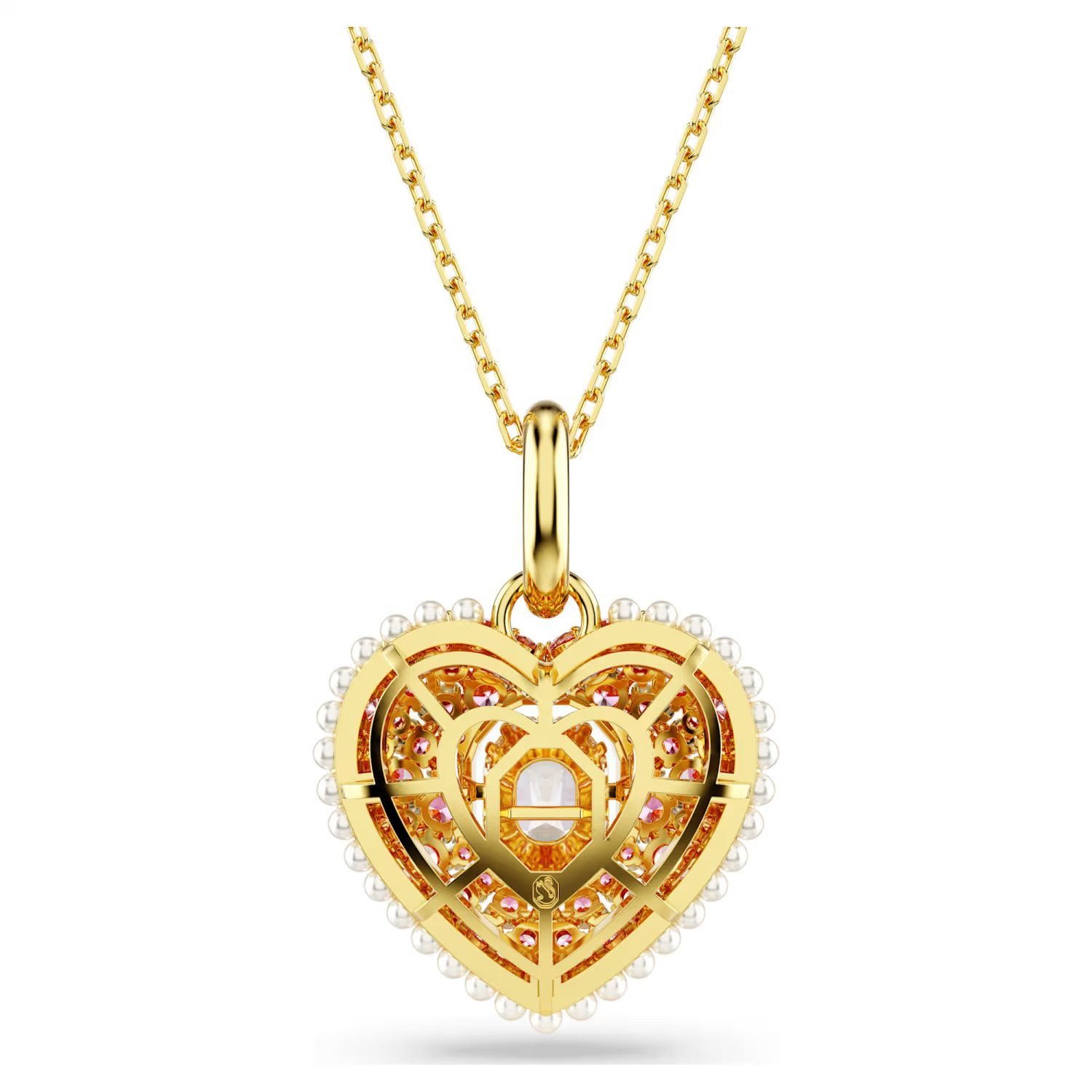 Swarovski Kette mit Anhänger Idyllia ro...