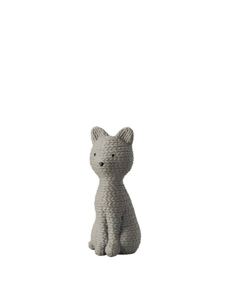 Rosenthal Dekofigur Pets - Cat Smokey Stone Katze mittel