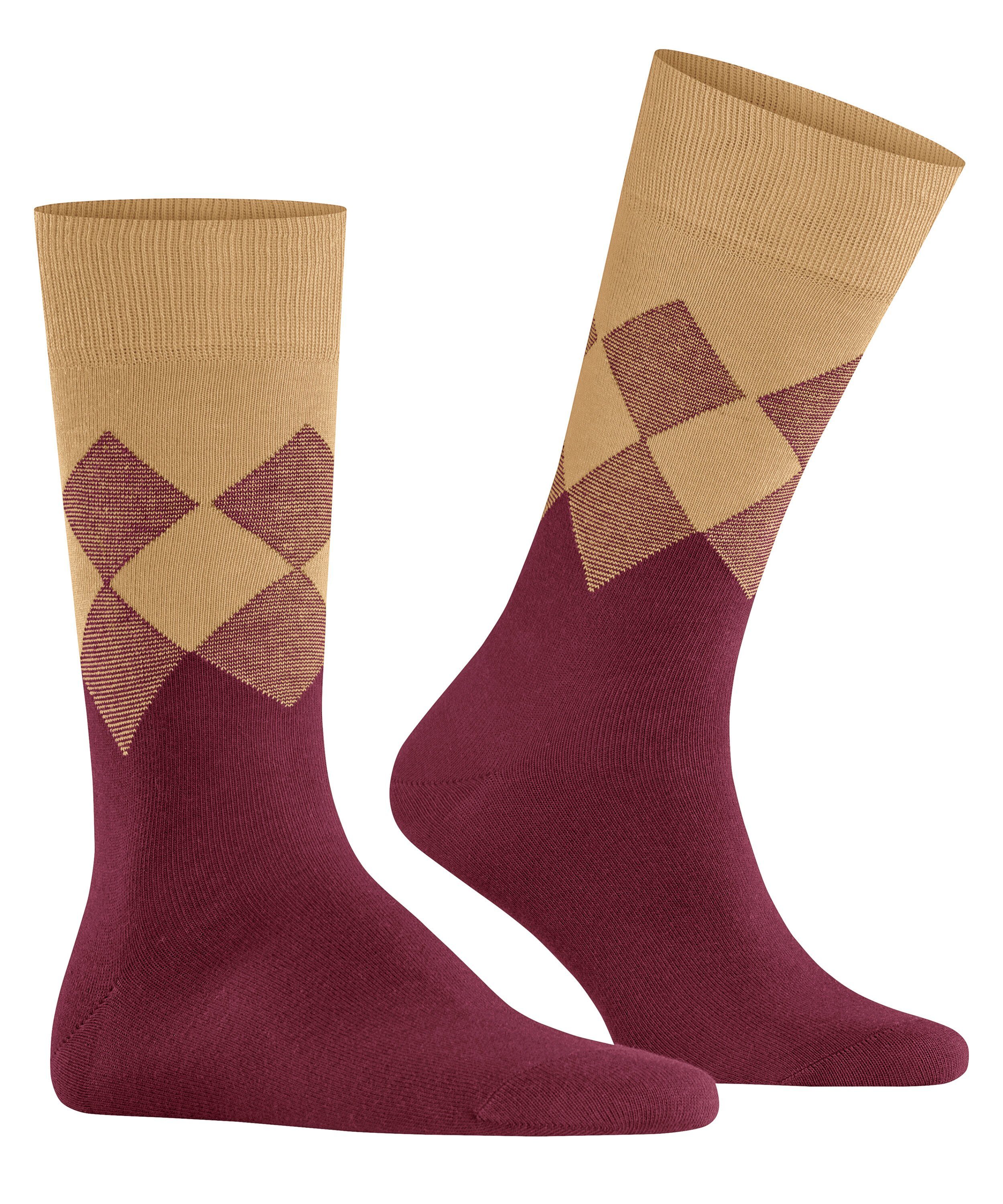 (8010) Socken Burlington (1-Paar) Hampstead wine