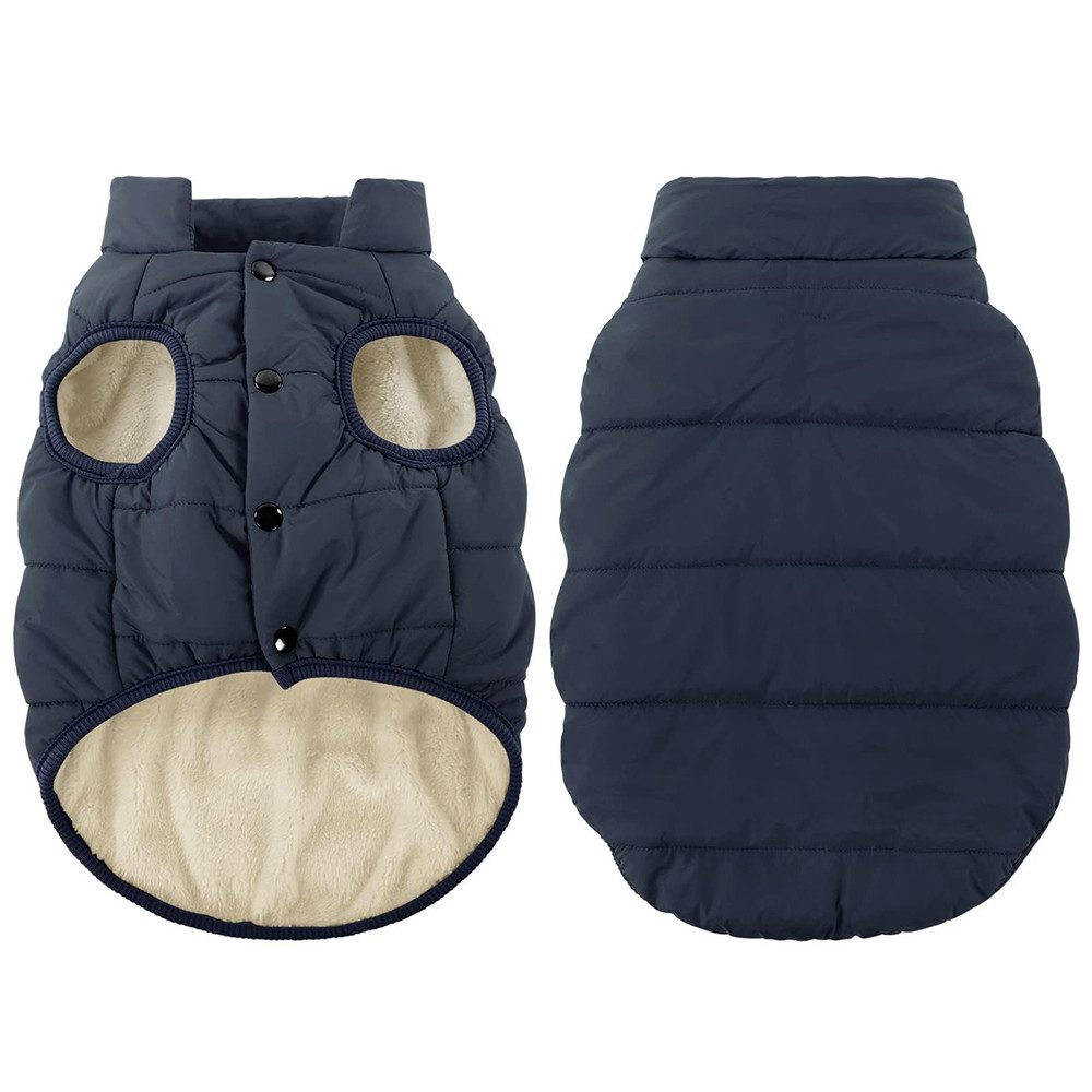 Ledander Hundemantel Fleece Hundejacke für Winter kaltes Wetter, Hundejacke Winterweste, Für Hunde in verschiedenen Größen,Wintermantel Mantel Hund