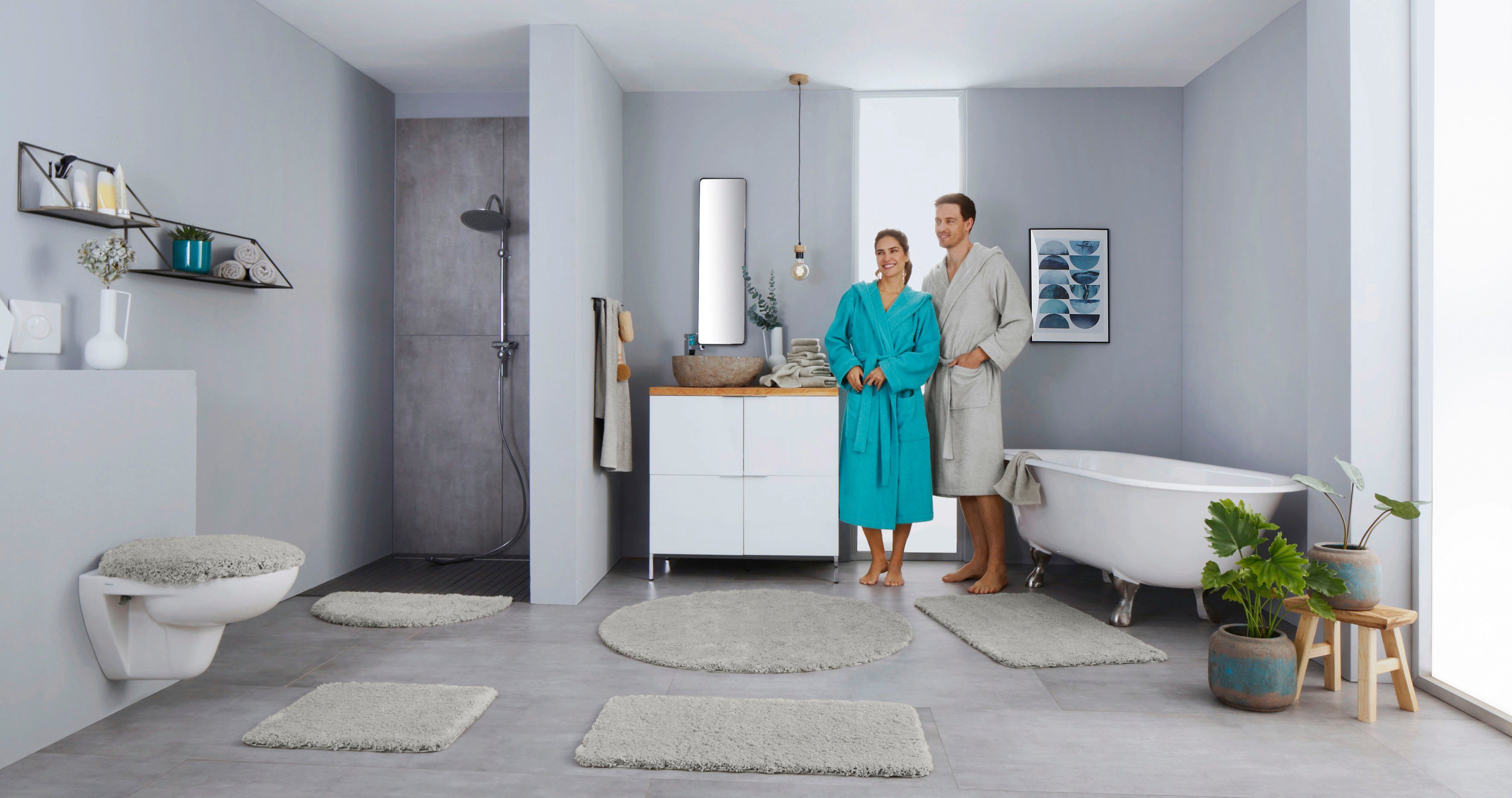 my home Handtuch Set Sanremo, Duschtücher, günstig online kaufen