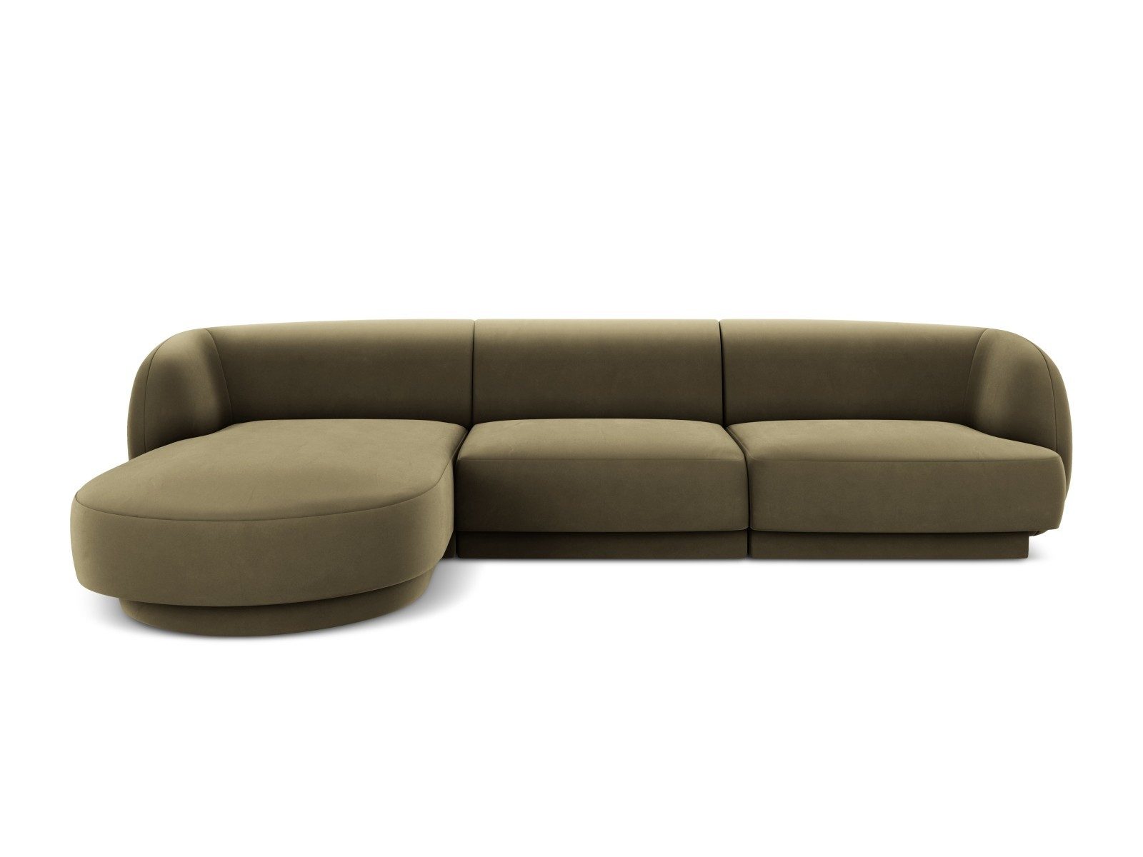 Micadoni Ecksofa Miley, 4-Sitzer günstig online kaufen