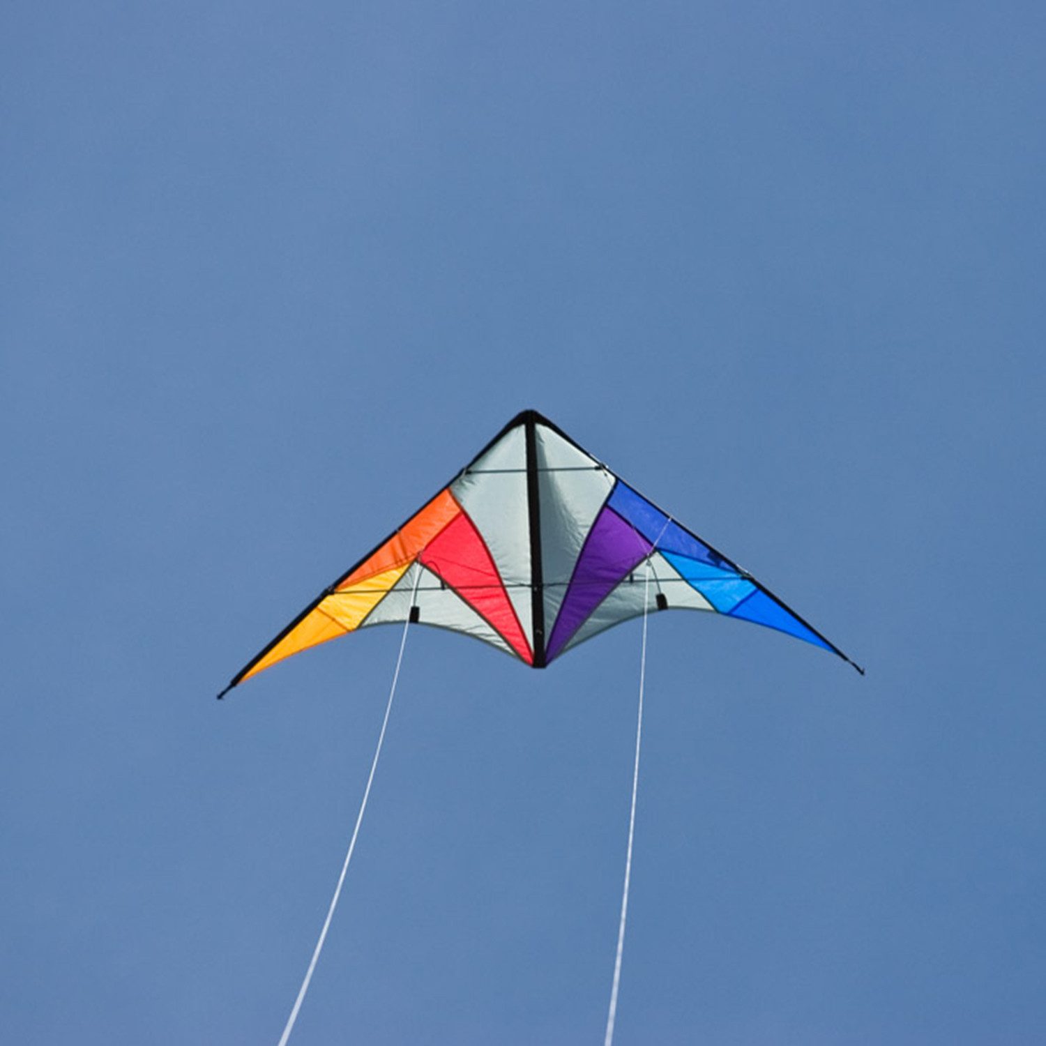 HQ Flug-Drache HQ Lenkdrachen Quickstep II – Allround-Sportdrachen für Einsteiger, (1-tlg), Der perfekte Allrounder Drachen für Einsteiger