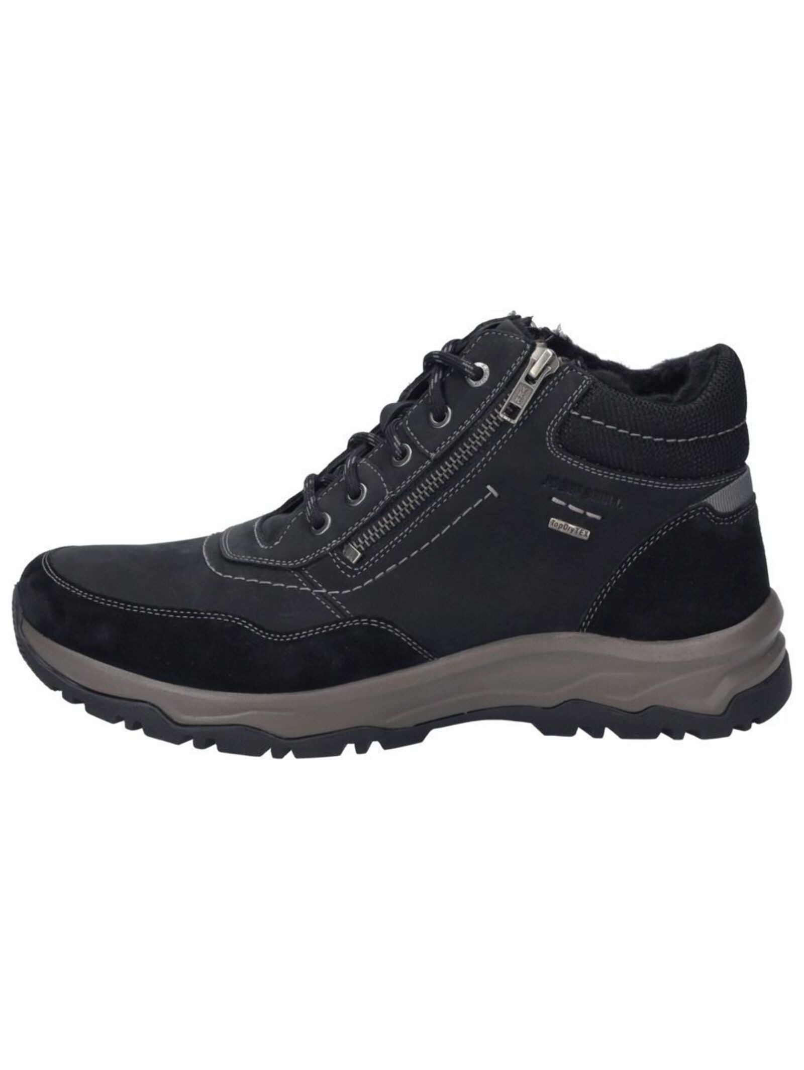 Josef Seibel Josef Seibel Stiefelette Veloursleder Schnürstiefelette günstig online kaufen