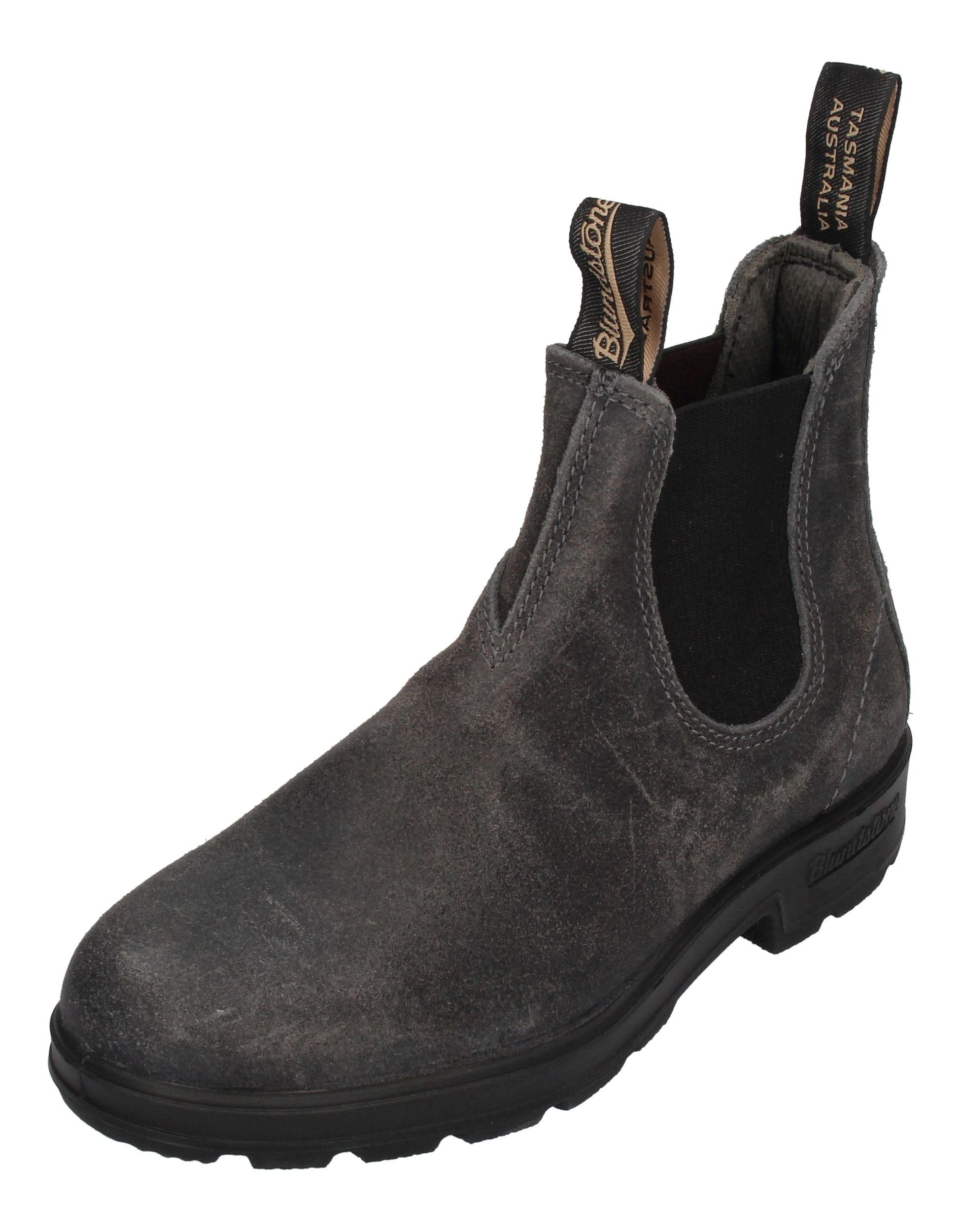 Blundstone Original 500 Series BLU1910-020 Chelseaboots Steel Grey Wax Suede