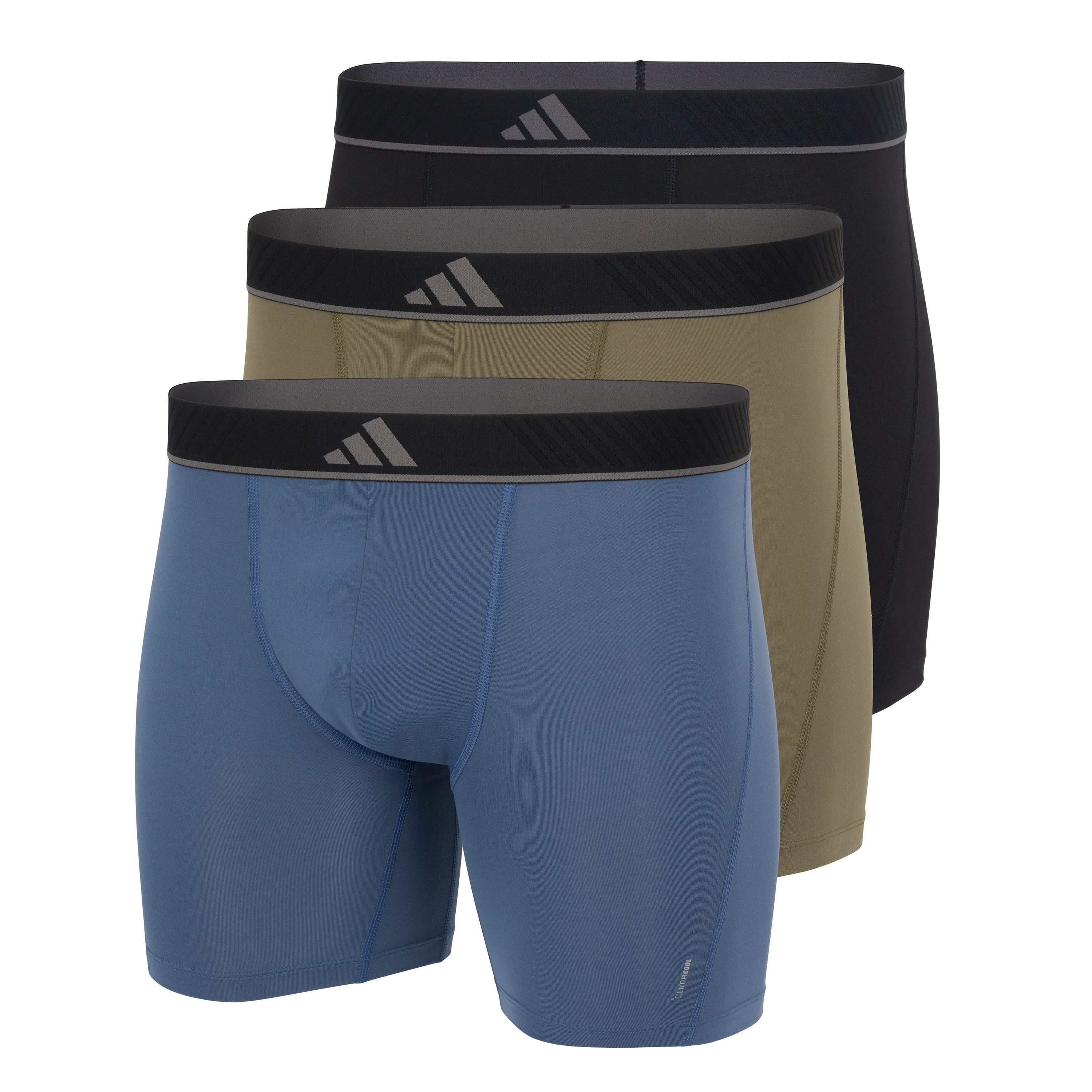 adidas Sportswear Langer Boxer Active Micro Flex (3er Pack) Logo-Bund, elas günstig online kaufen