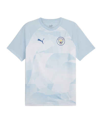 PUMA T-Shirt Manchester City Prematch Shirt 2023/2024 Beige default