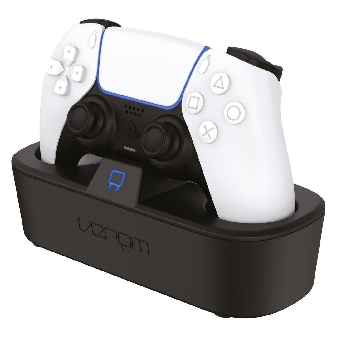 Venom PS5 Controller Turbo-Ladestation Schnelles DualSense- & Edge-Ladegerät Controller-Ladestation