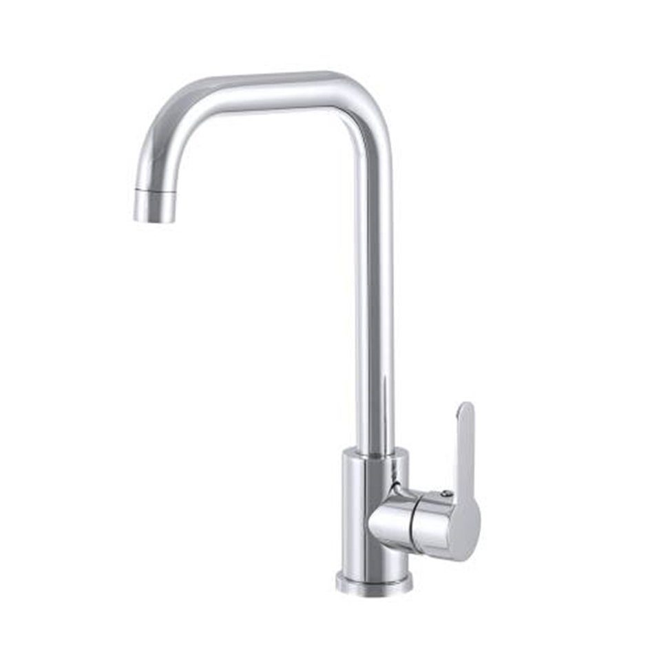 Faizee Home Küchenarmatur STEEL Küchenarmatur – 360° drehbar, hohe Ausführung für Spüle (4-St)