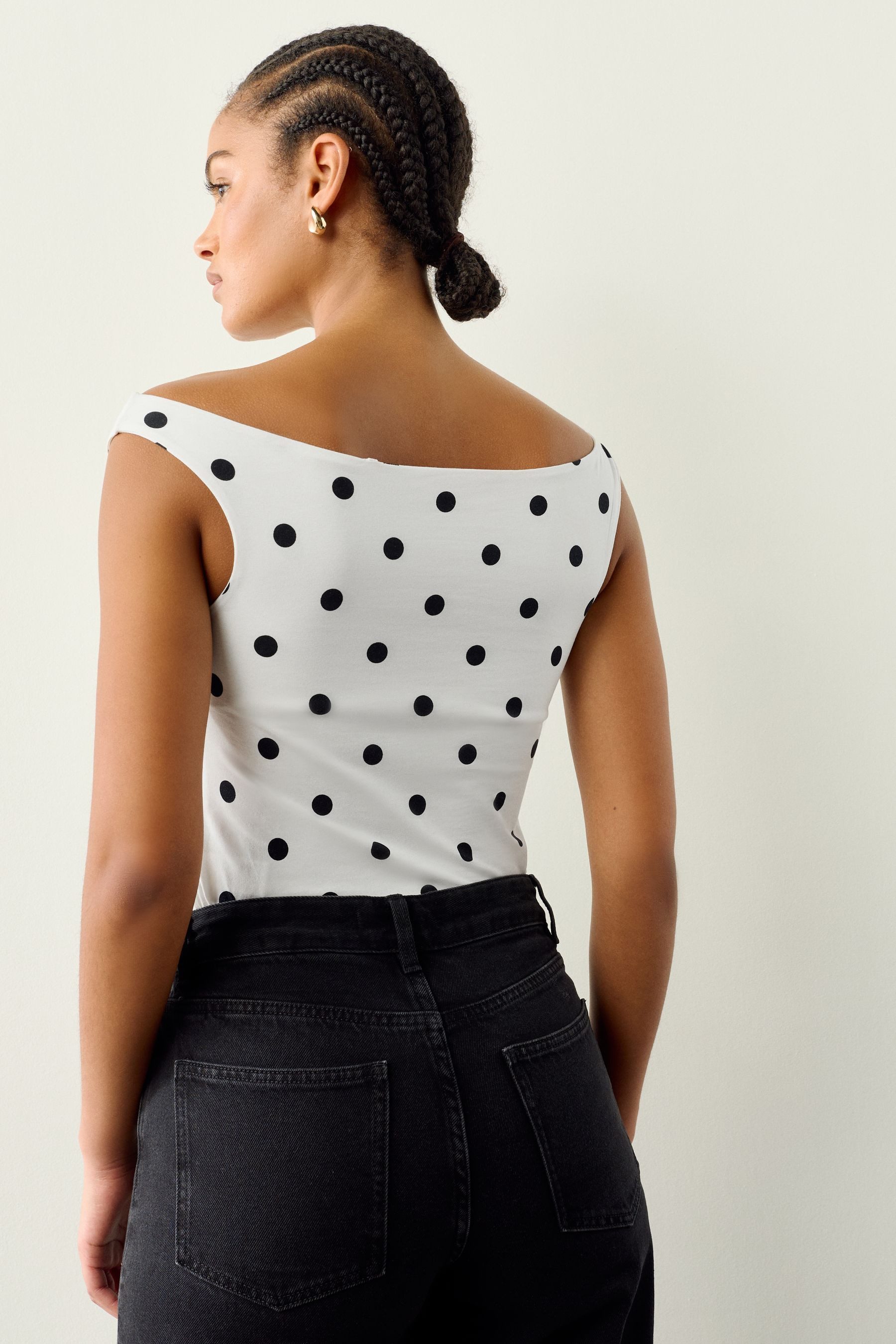 Next Shirttop Trägertops mit offenem Ausschnitt, 3er-Pack (3-tlg)