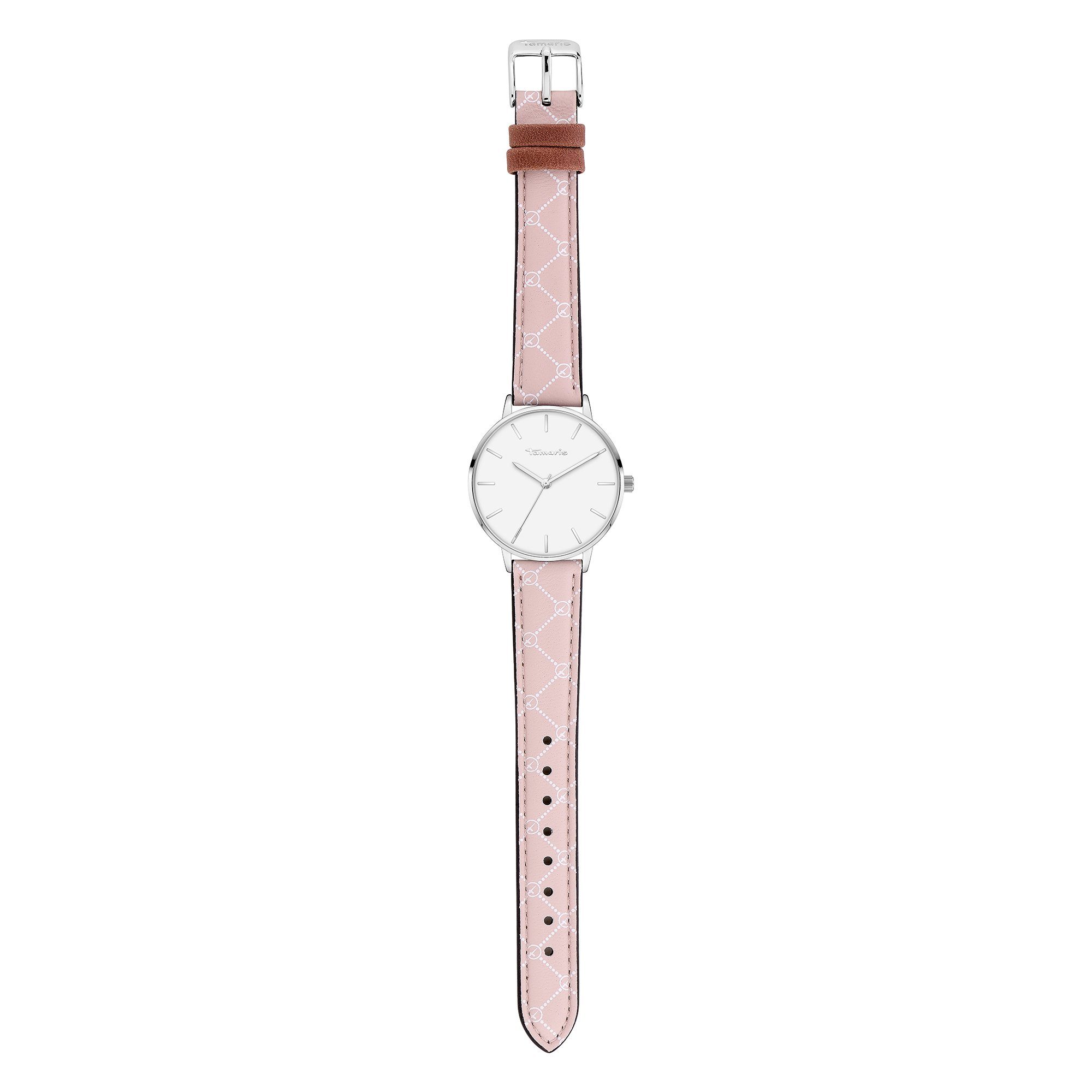 Tamaris pink Quarzuhr Armbanduhr