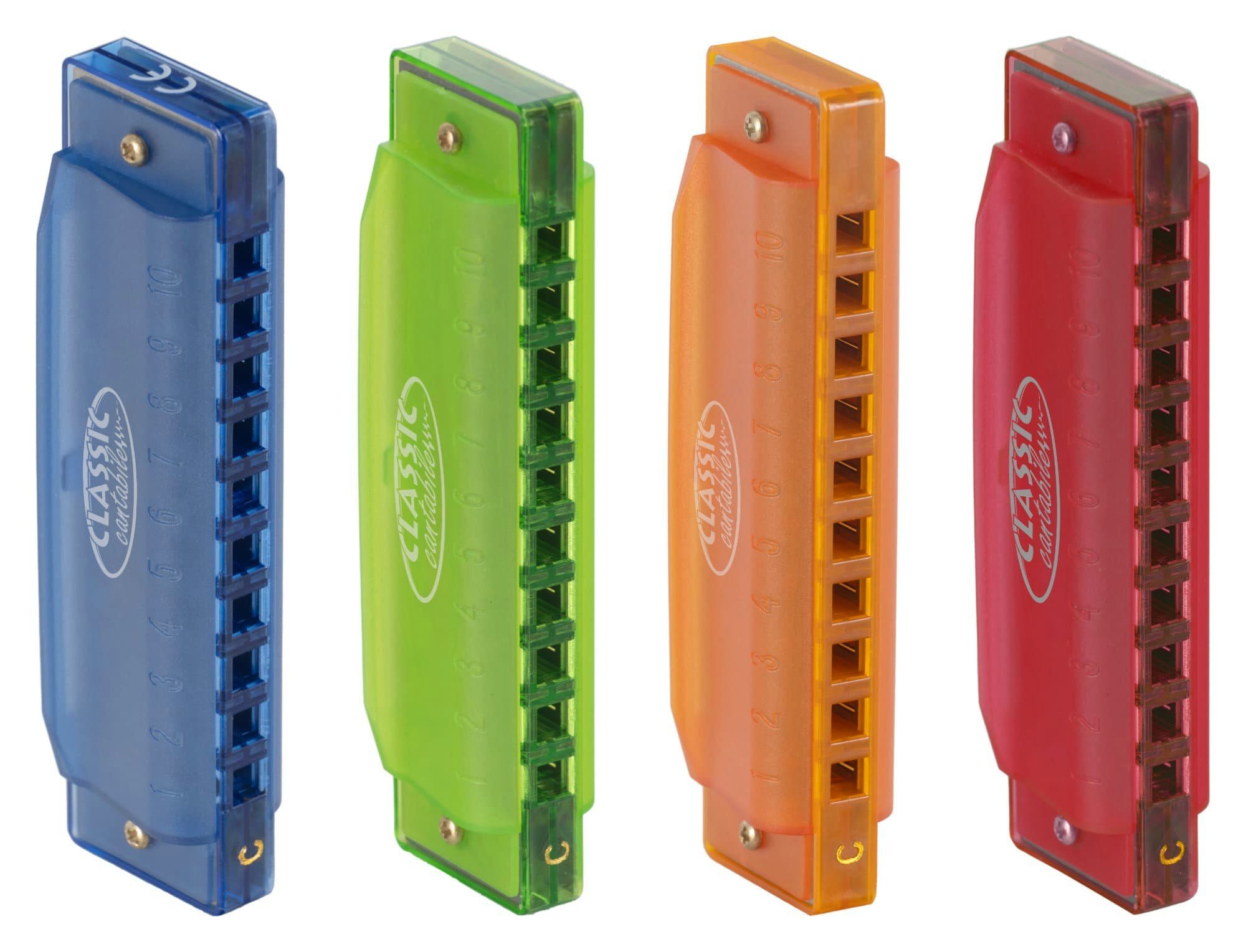 Mundharmonika FunKids Blues Harmonica ideal für Kinder, C-Dur