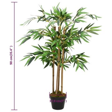 Kunstpflanze Künstlicher Bambus Twiggy mit Topf 90 cm, furnicato, Höhe 90 cm
