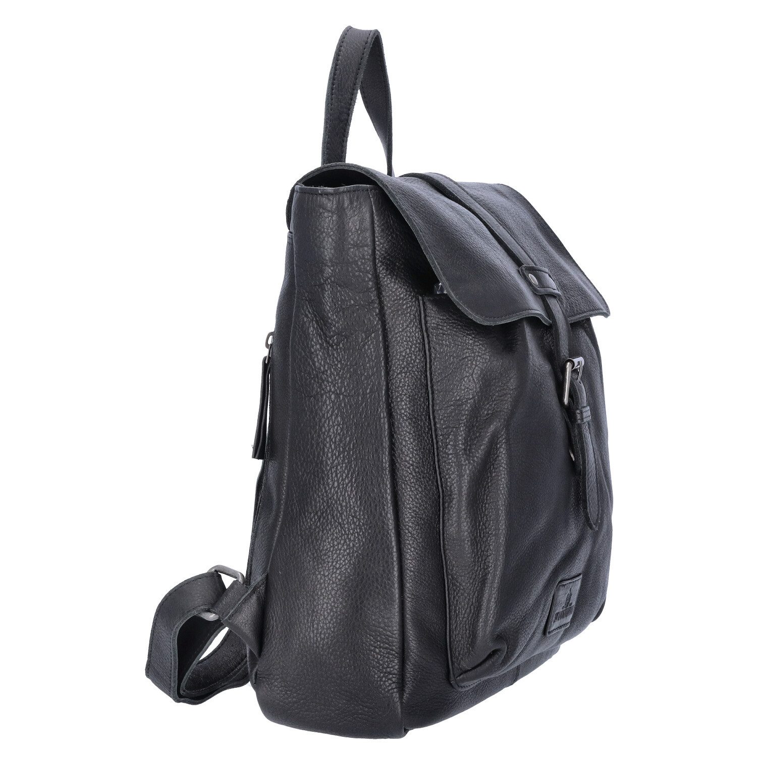 The Skandinavian Brand Freizeitrucksack The Skandinavian Brand Damen Leder Rucksack Black (1-tlg)