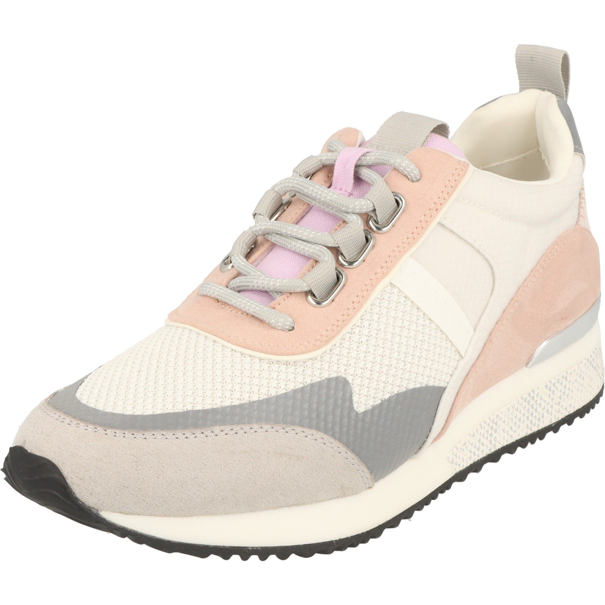 La Strada Damen Schuhe Halbschuhe 2003156-1002 Lt.Grey-Pink Multi Sneaker schwarz | 